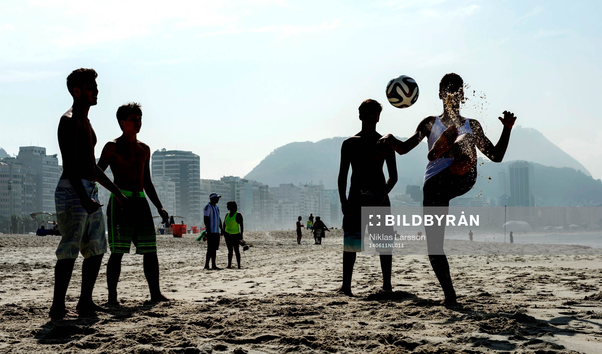 Miljöbilder på Copacabana