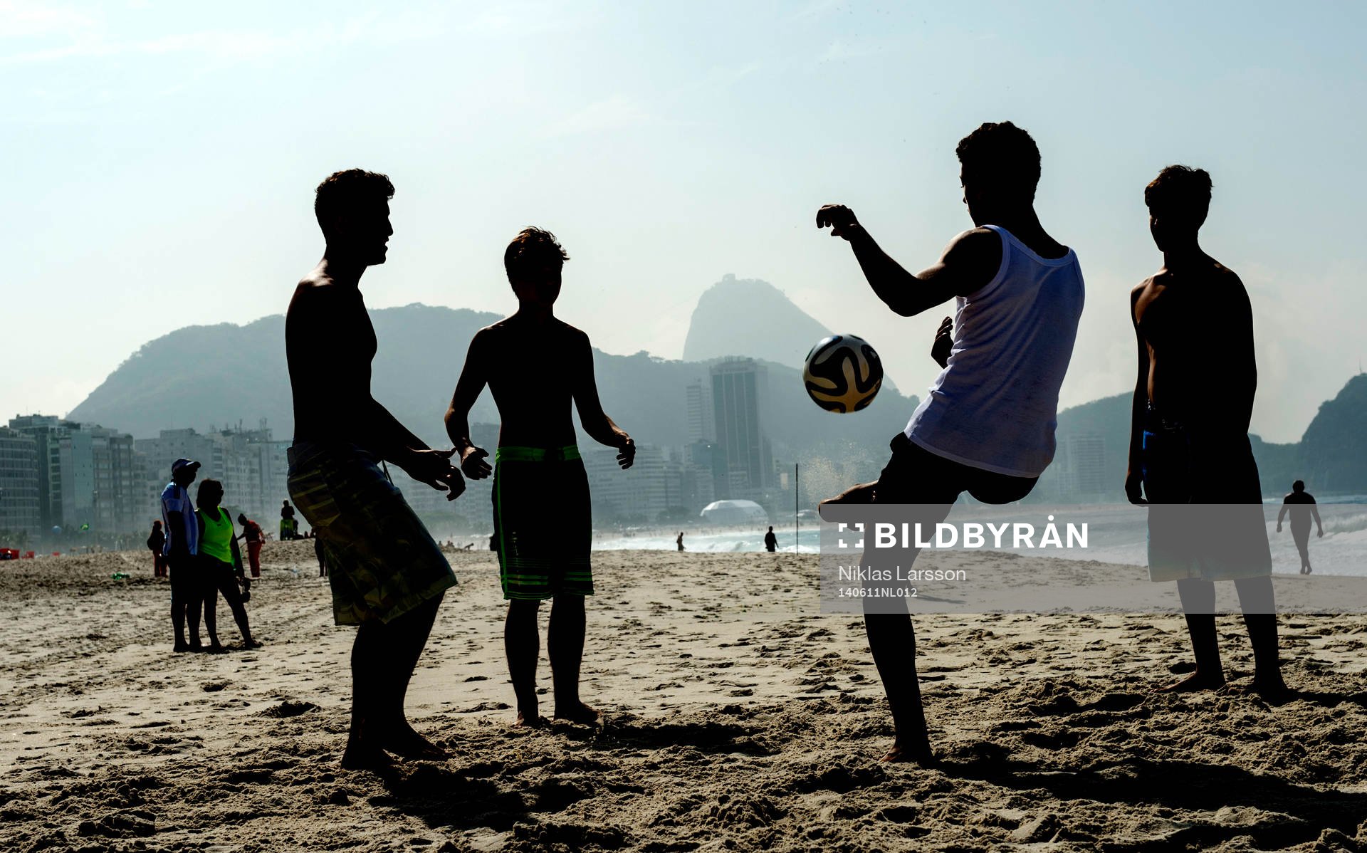 Miljöbilder på Copacabana