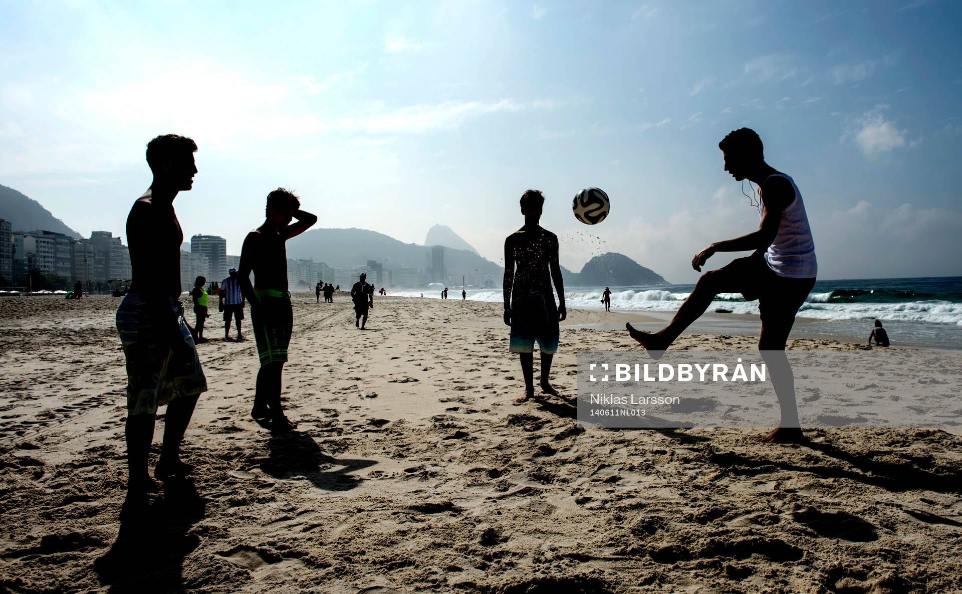 Miljöbilder på Copacabana