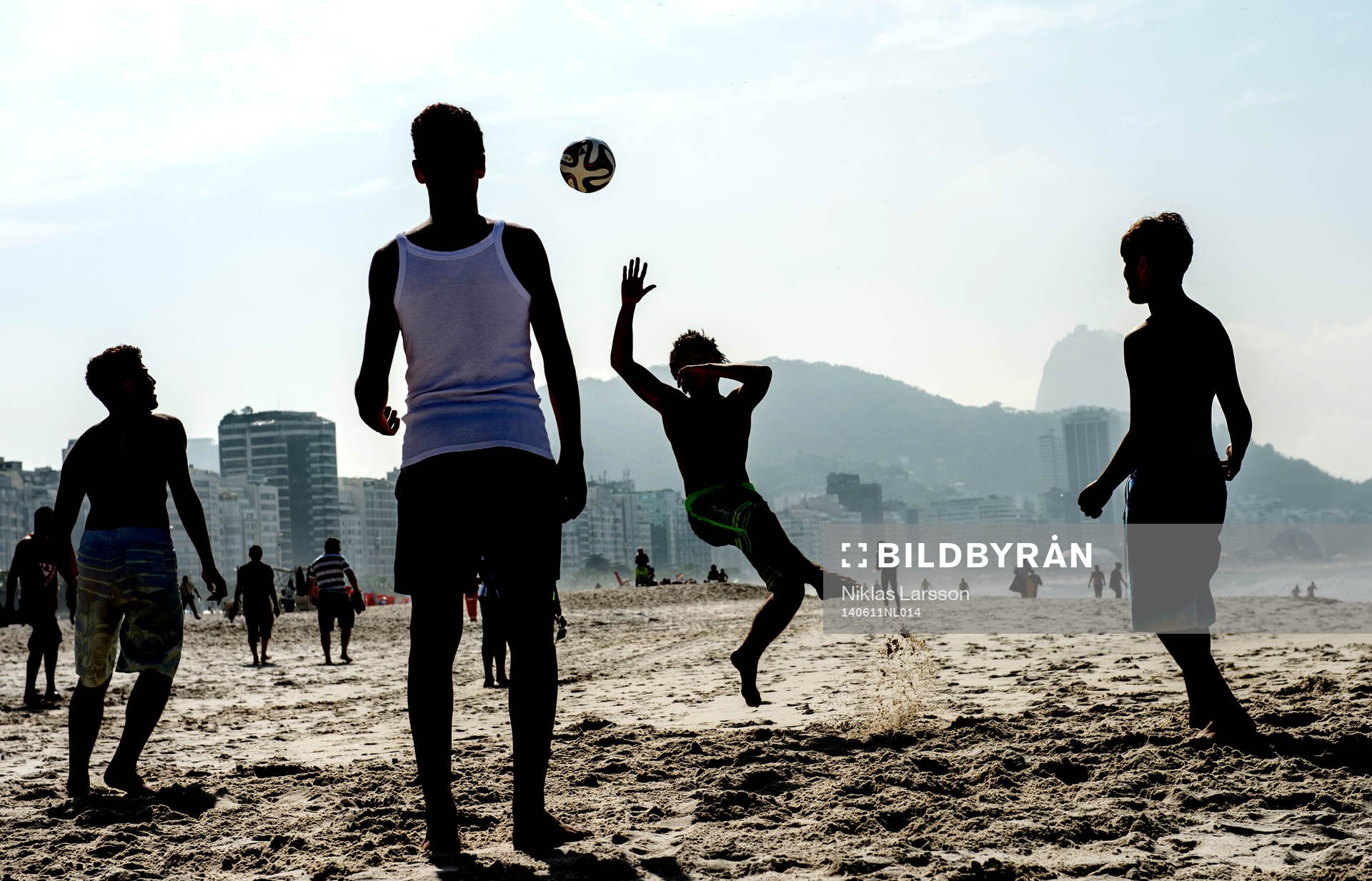 Miljöbilder på Copacabana