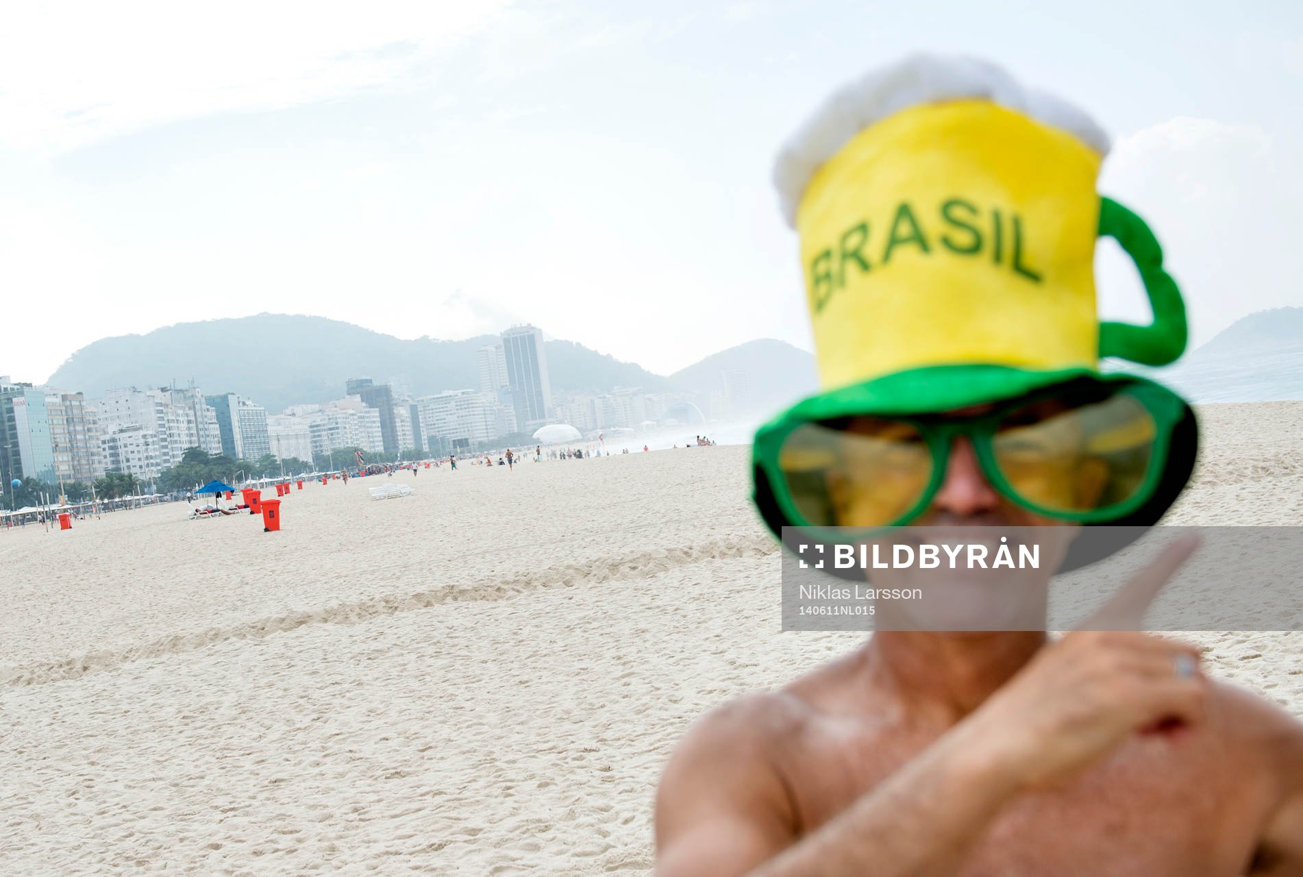 Miljöbilder på Copacabana