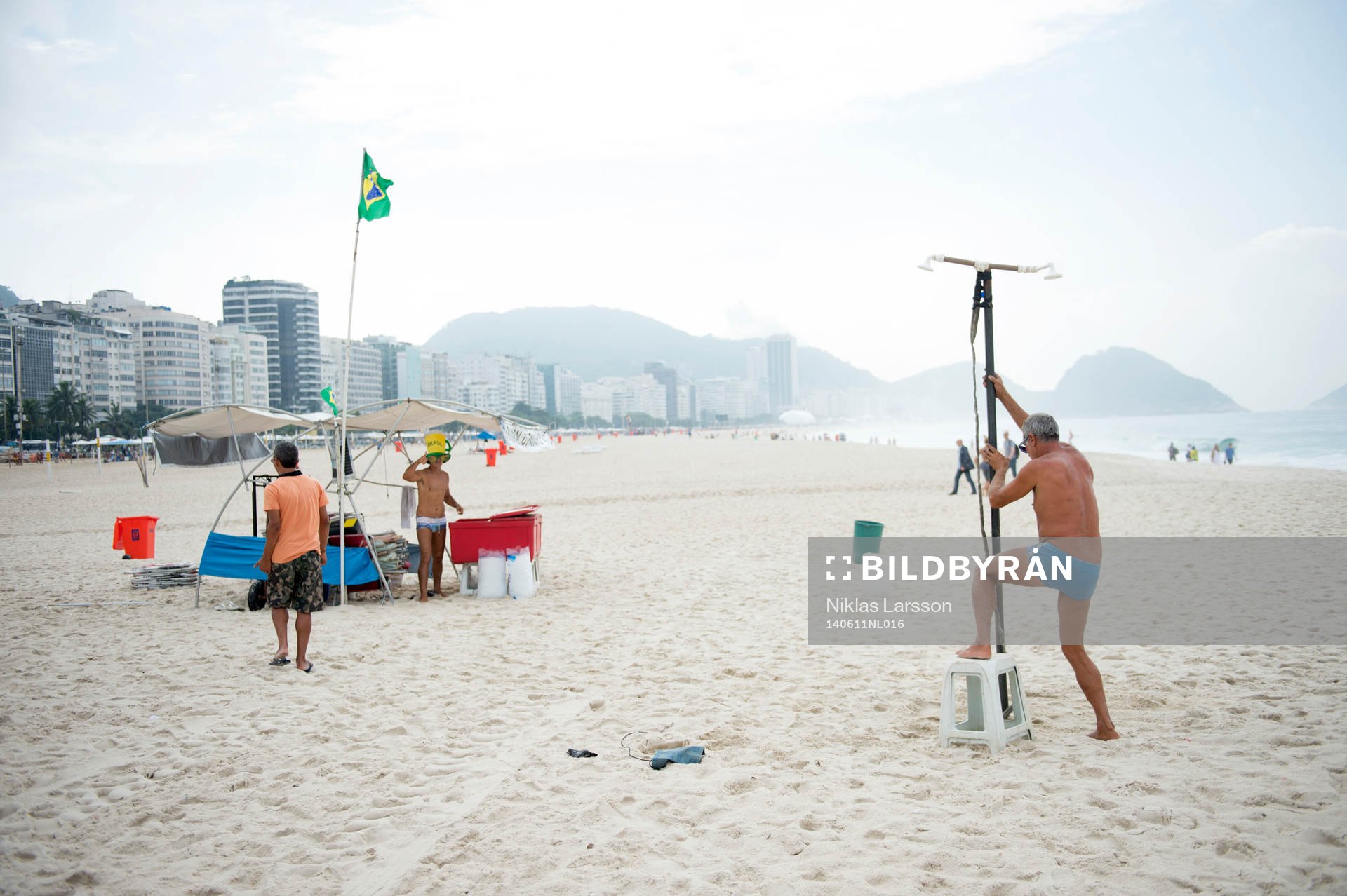 Miljöbilder på Copacabana