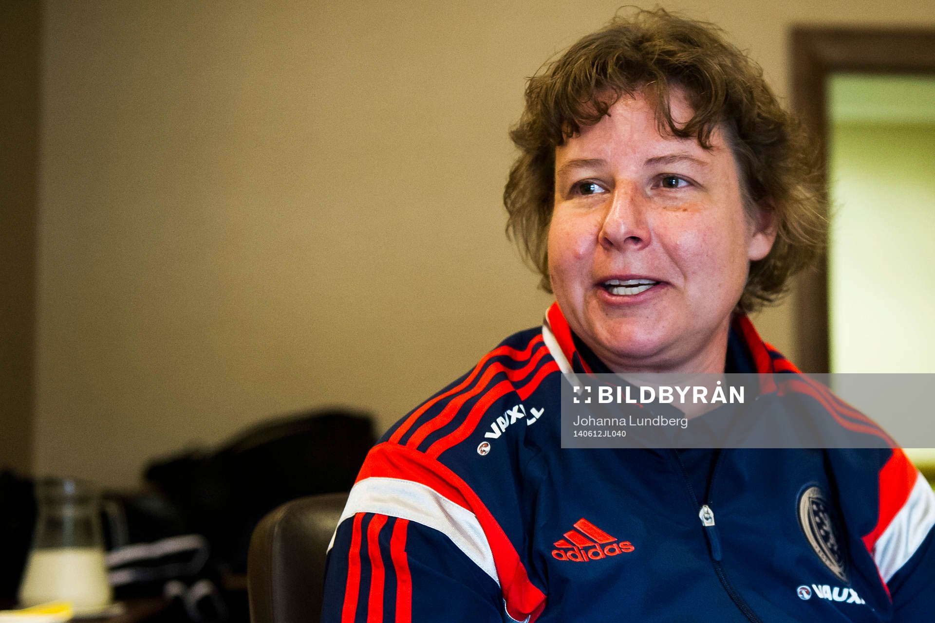 Skottlands assisterande förbundskapten Ann-Helen Grahm