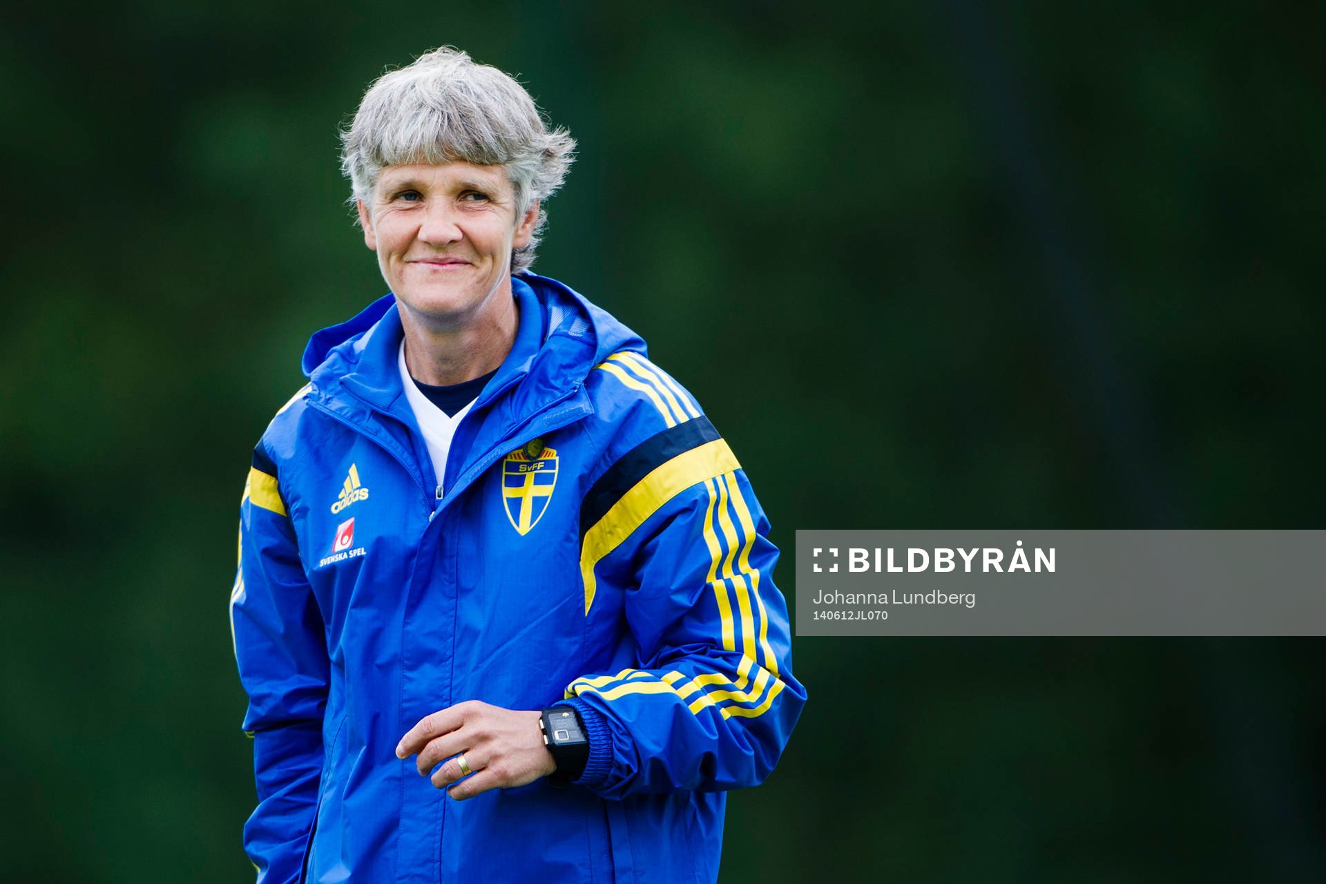 Sveriges förbundskapten Pia Sundhage