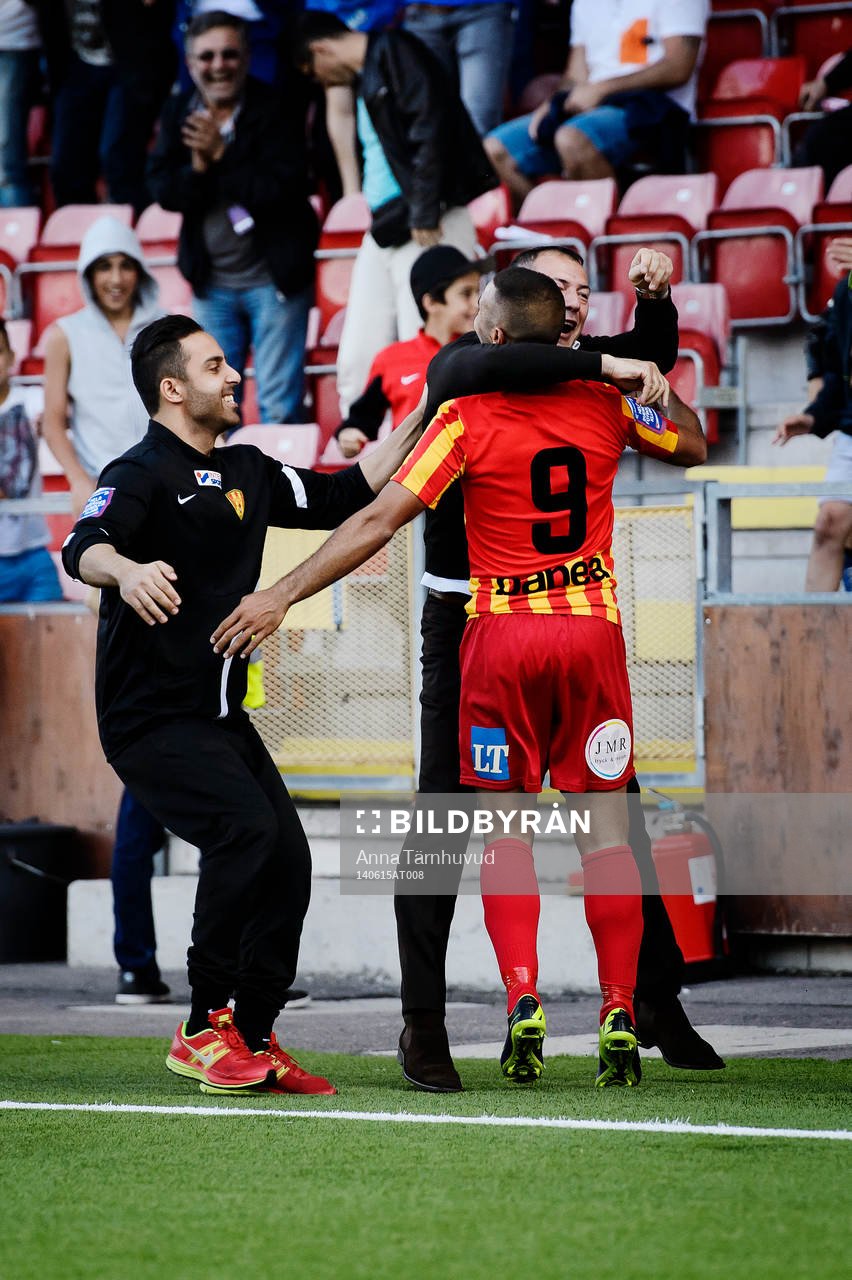 Syrianskas Saman Ghoddos och tränare Zvezdan Milosevic