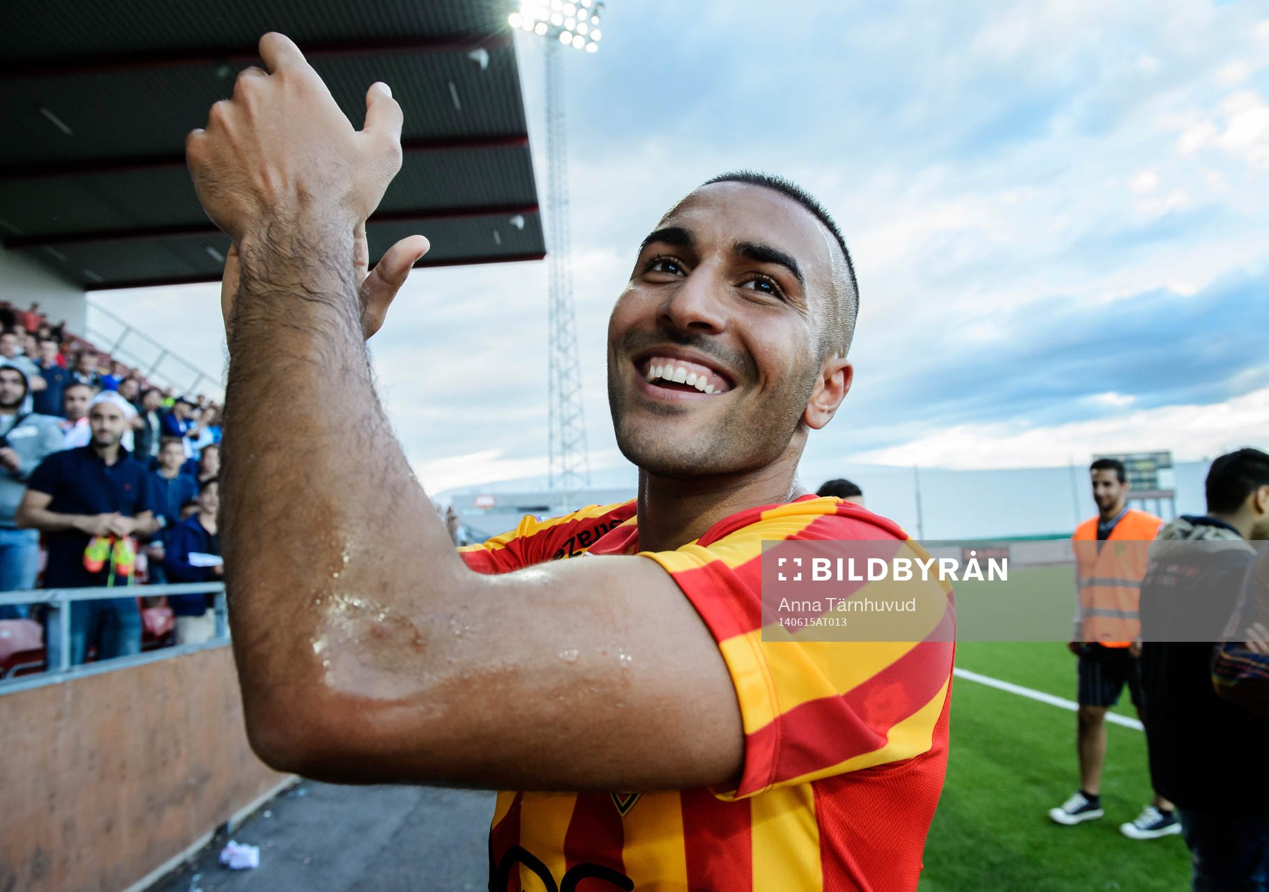 Syrianskas Saman Ghoddos jublar