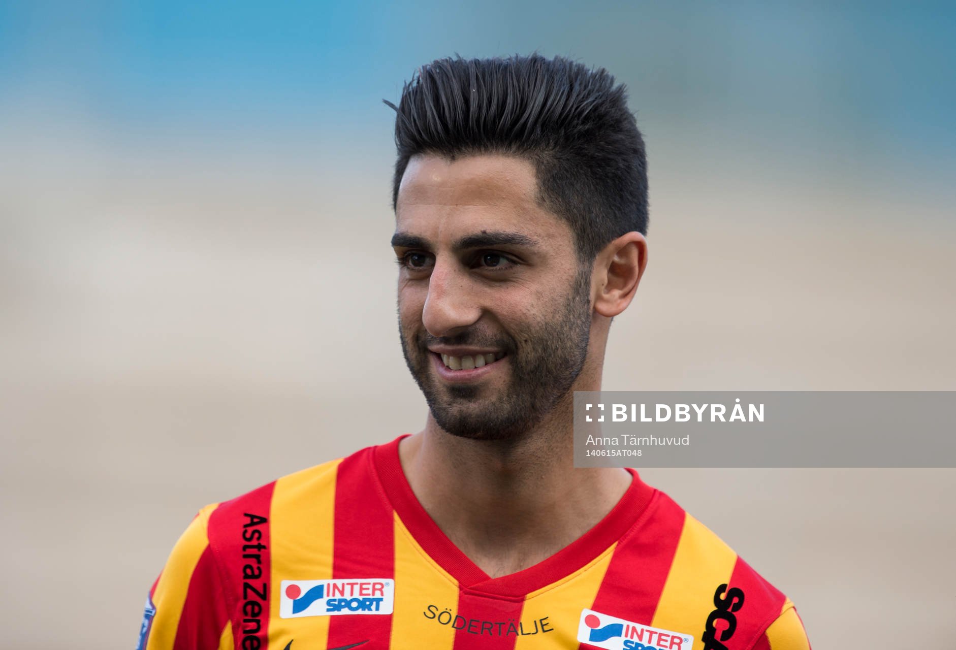 Porträtt på Syrianskas Isa Demir
