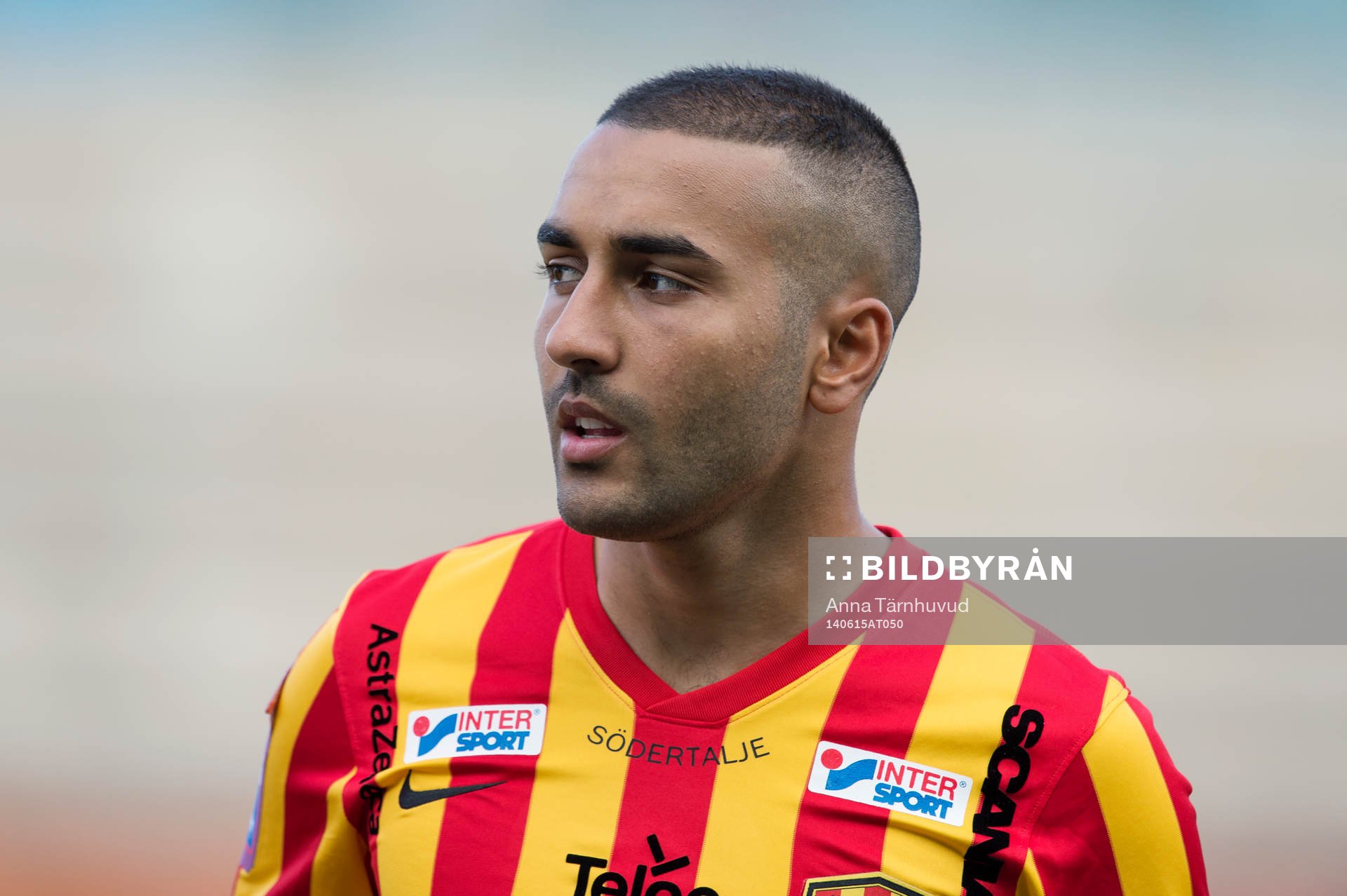 Porträtt på Syrianskas Saman Ghoddos