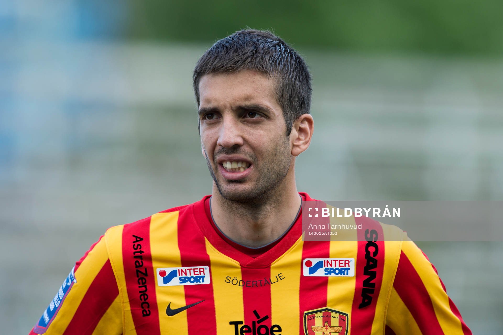 Porträtt på Syrianskas Uros Delic