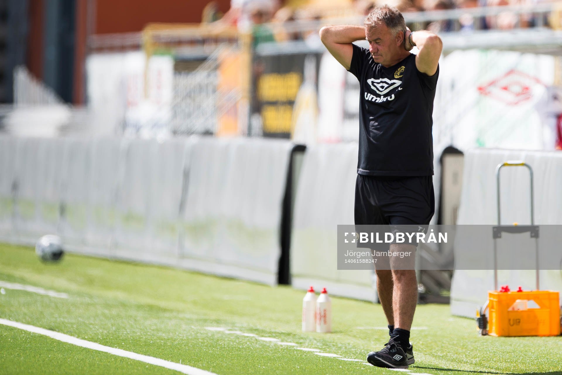 Elfsborgs tränare Tony Lundqvist deppar