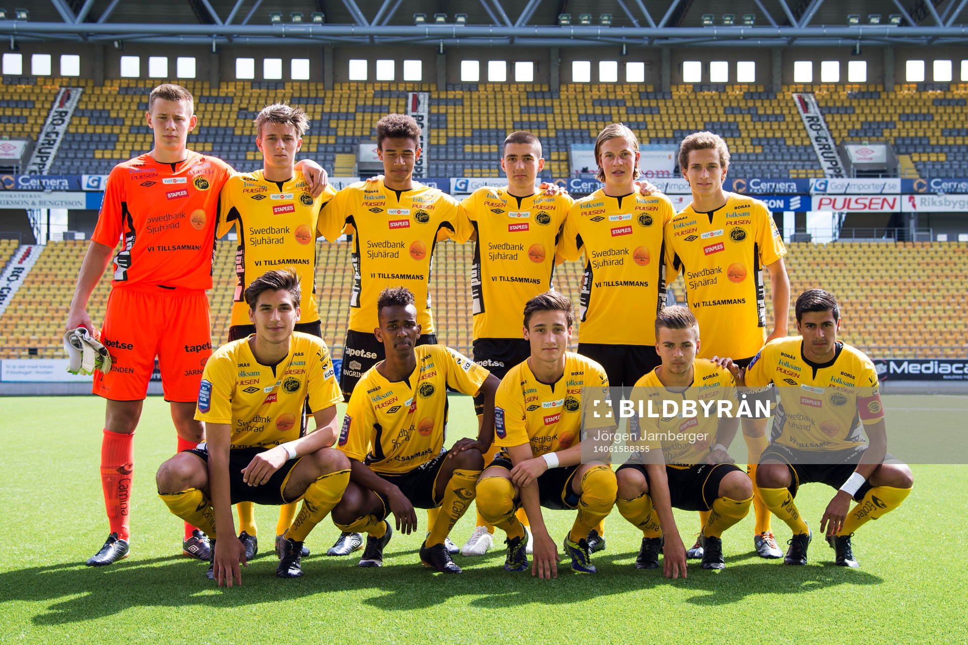 Elfsborgs startelva innan ligacupfinalen i fotboll U17