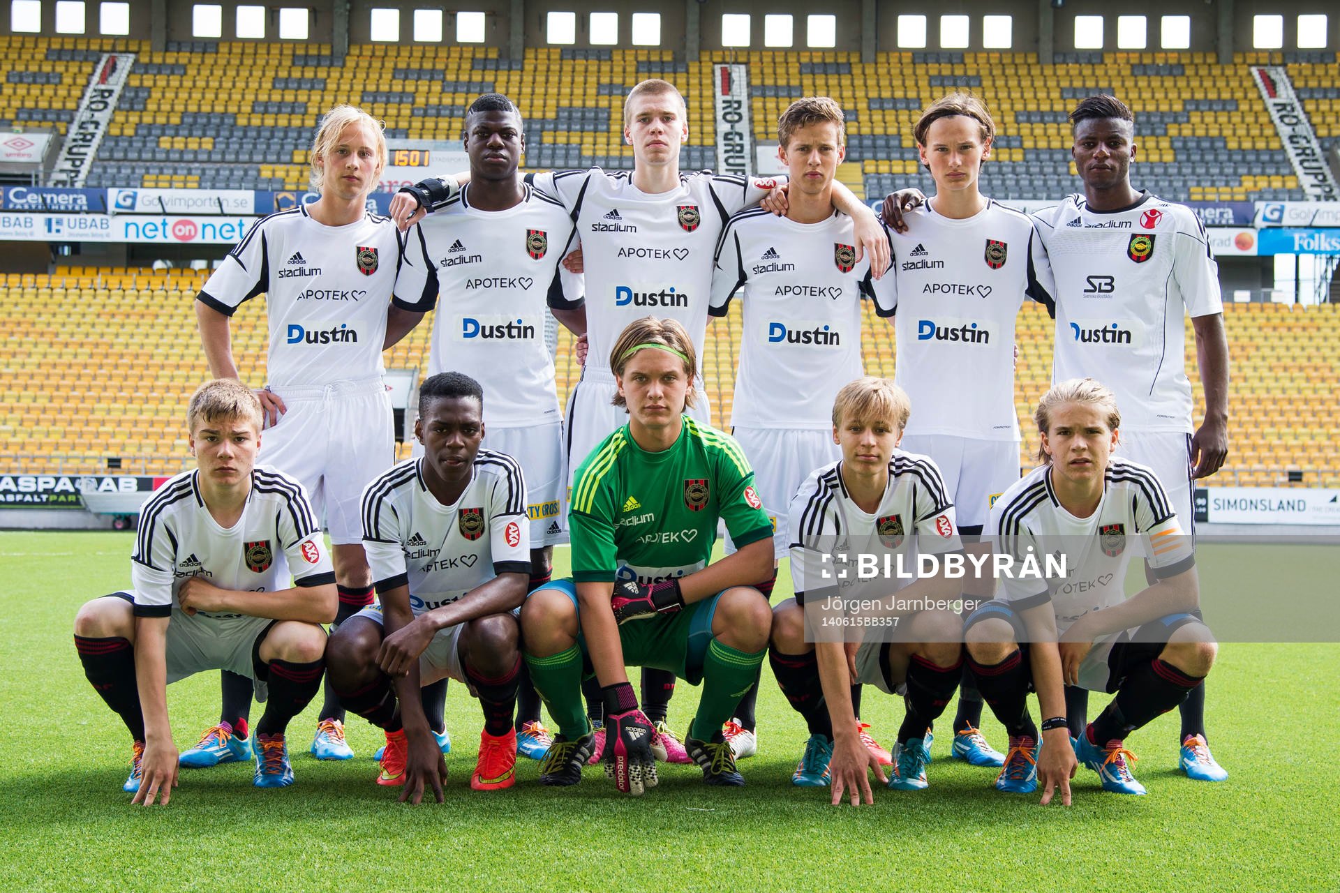 Brommapojkarnas startelva innan ligacupfinalen i fotboll