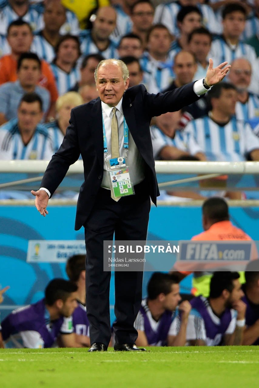 Argentinas tränare Alejandro Sabella
