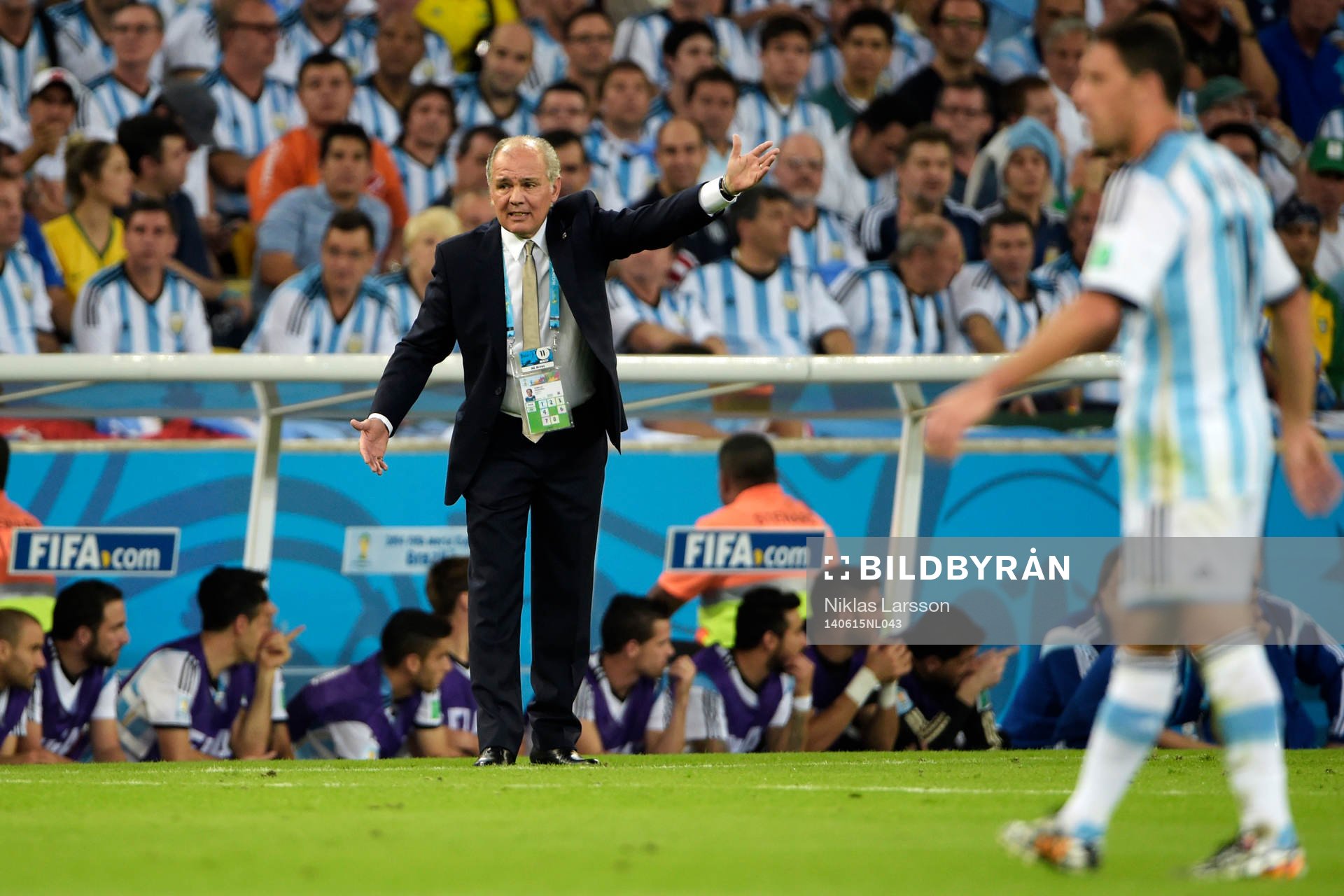 Argentinas tränare Alejandro Sabella