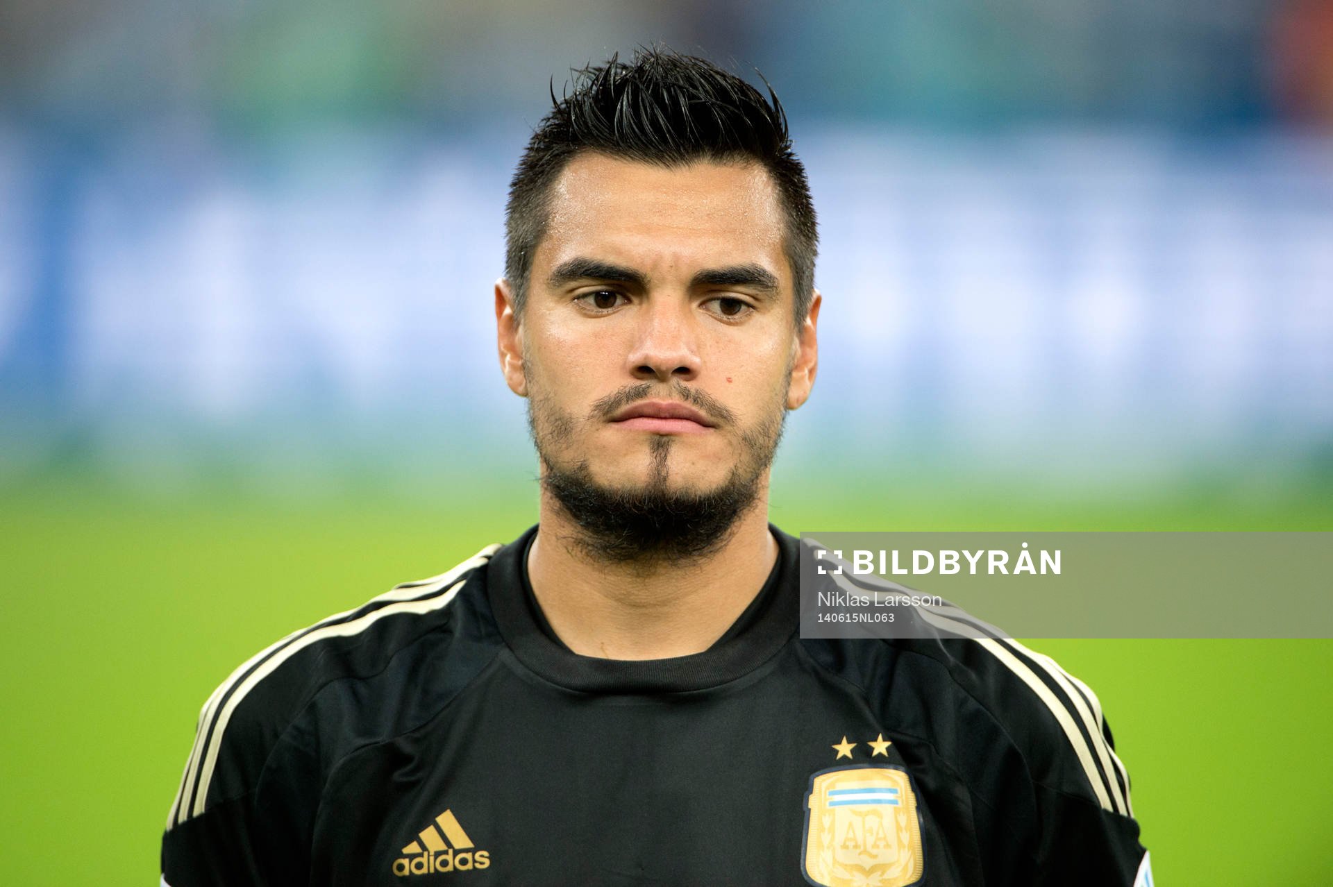 Argentinas målvakt Sergio Romero