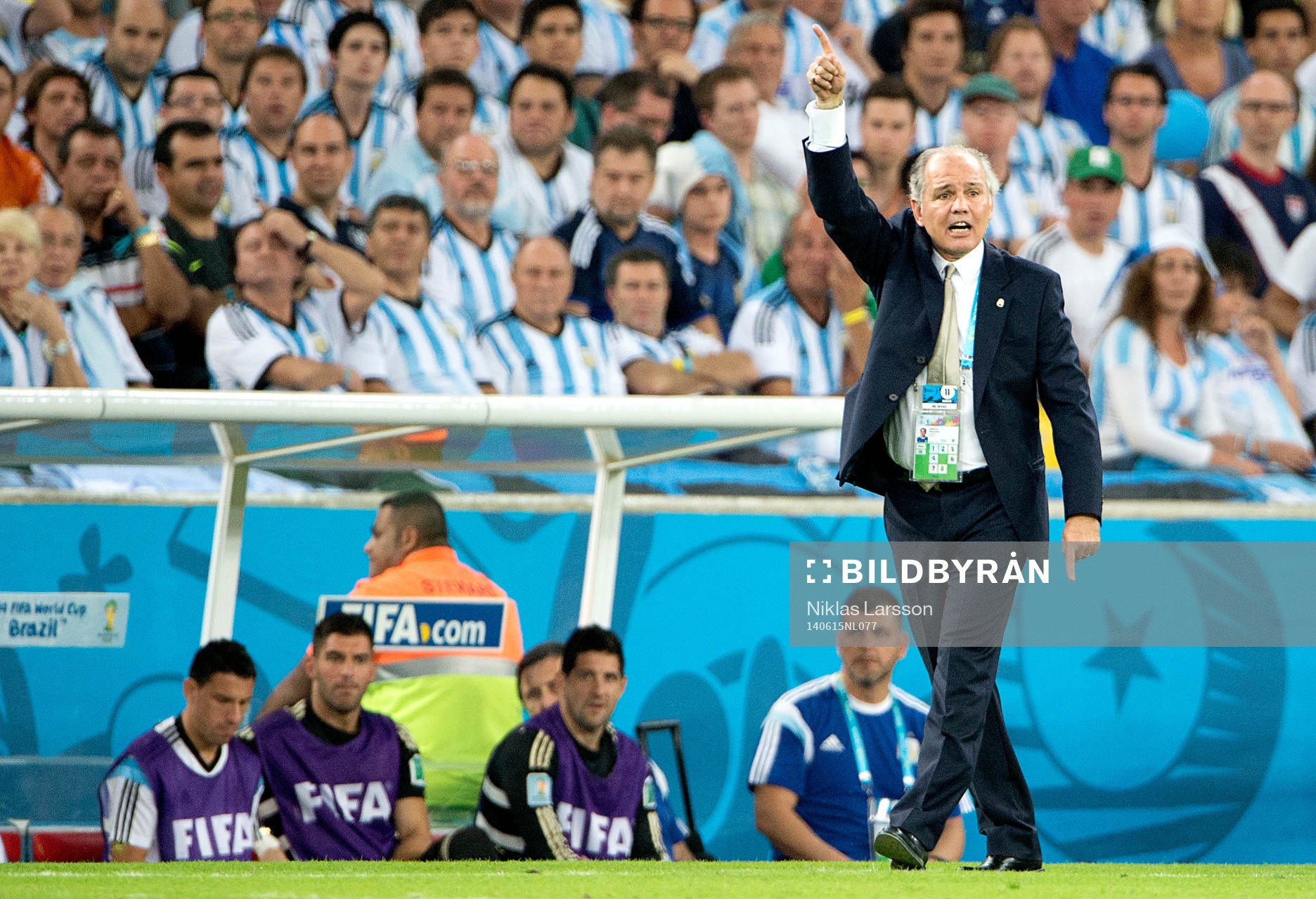 Argentinas tränare Alejandro Sabella