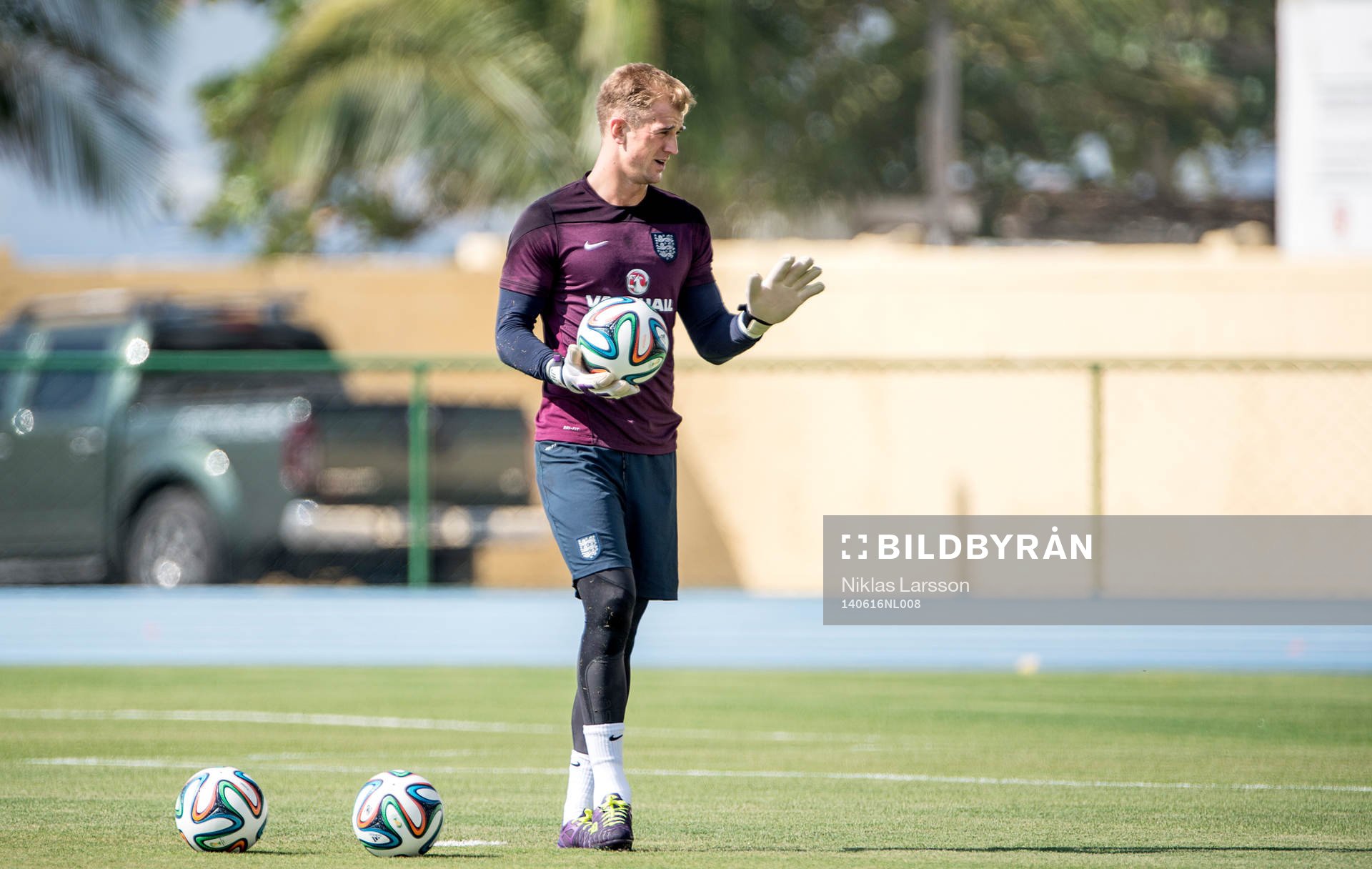 Englands målvakt Joe Hart