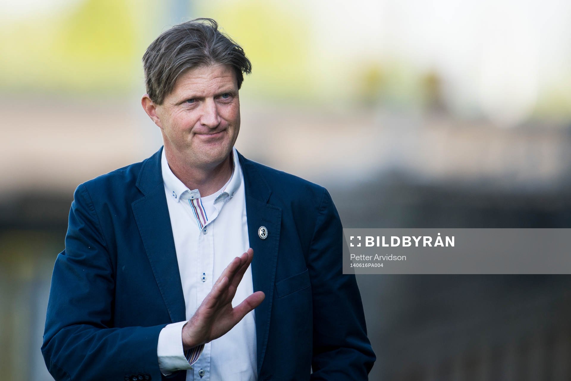 Landskronas tränare Patrik Johansson