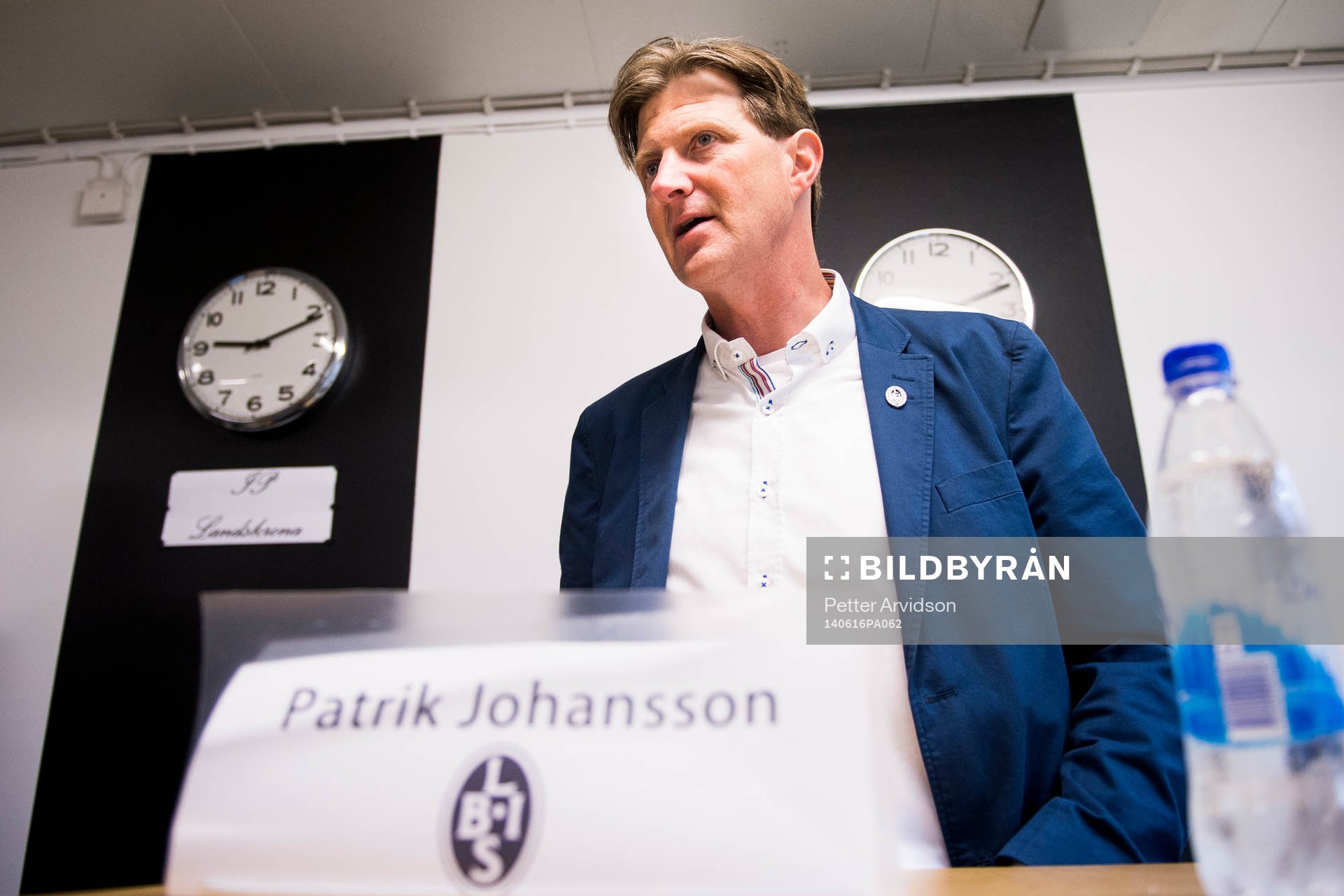 Landskronas tränare Patrik Johansson