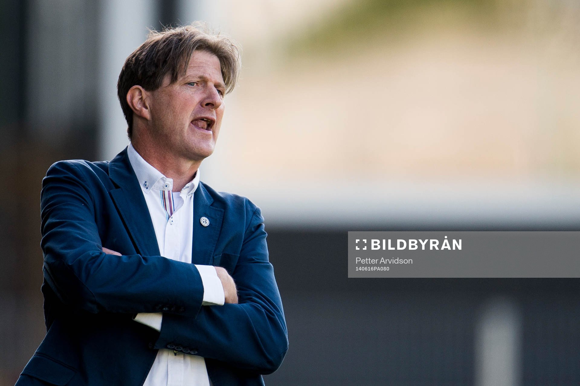 Landskronas tränare Patrik Johansson