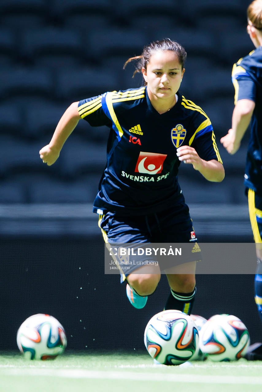 Sveriges Malin Diaz