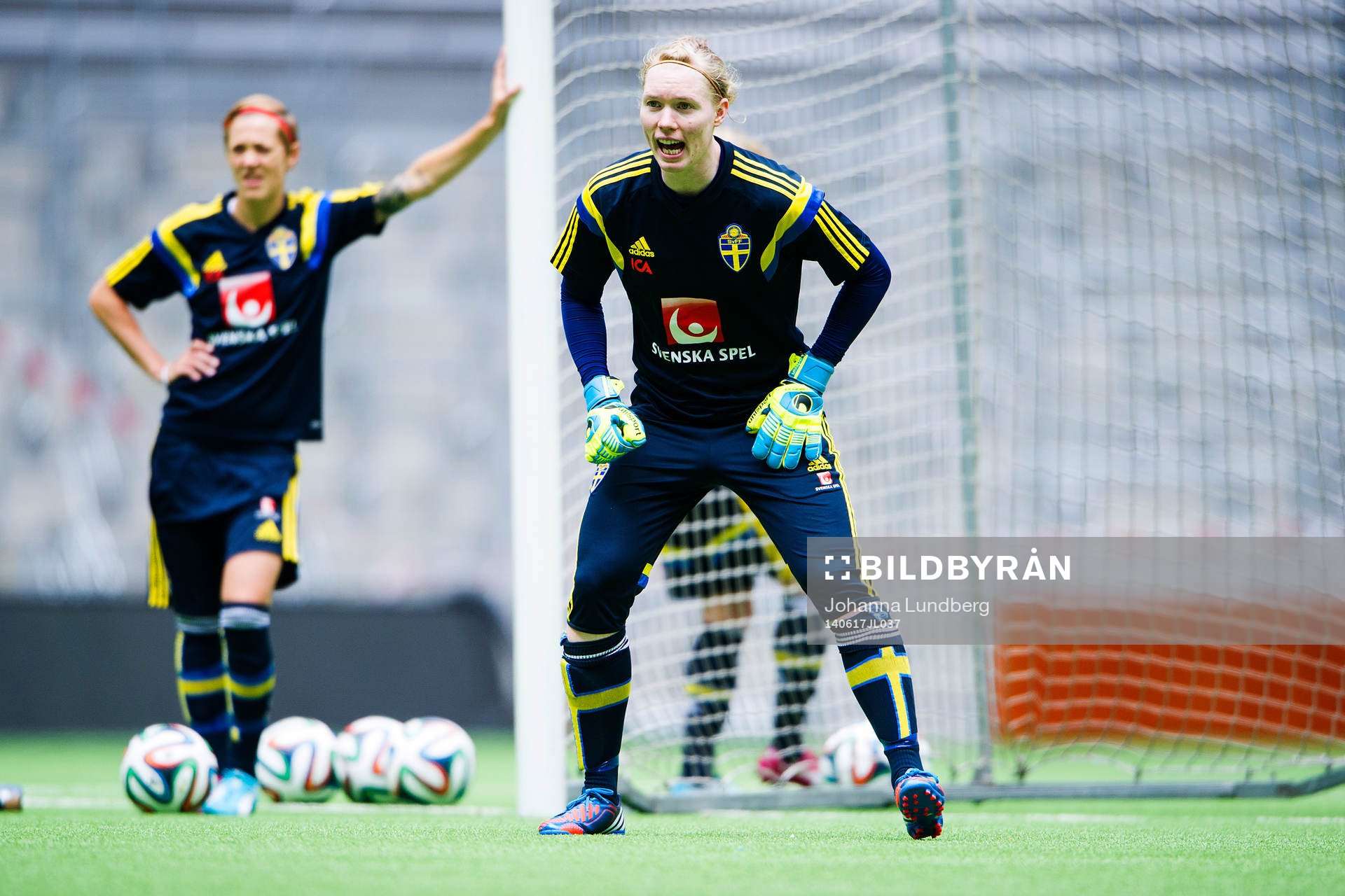 Sveriges målvakt Hedvig Lindahl