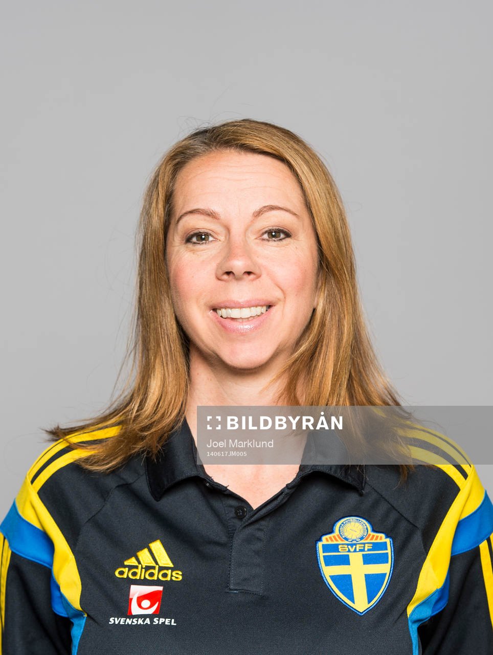Sveriges damfotbollandslags Helena Andersson,