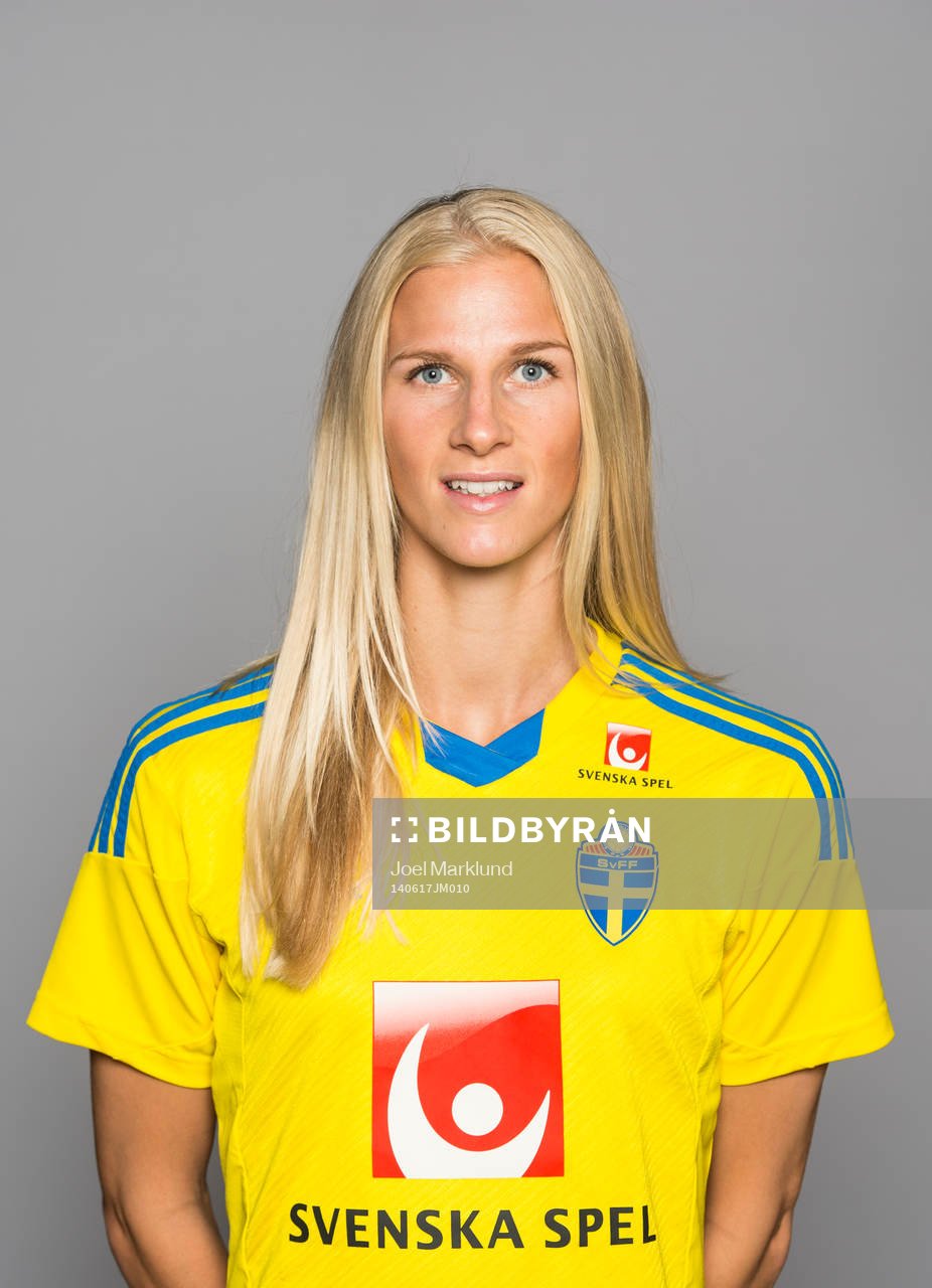 Sveriges damfotbollandslags Sofia Jakobsson