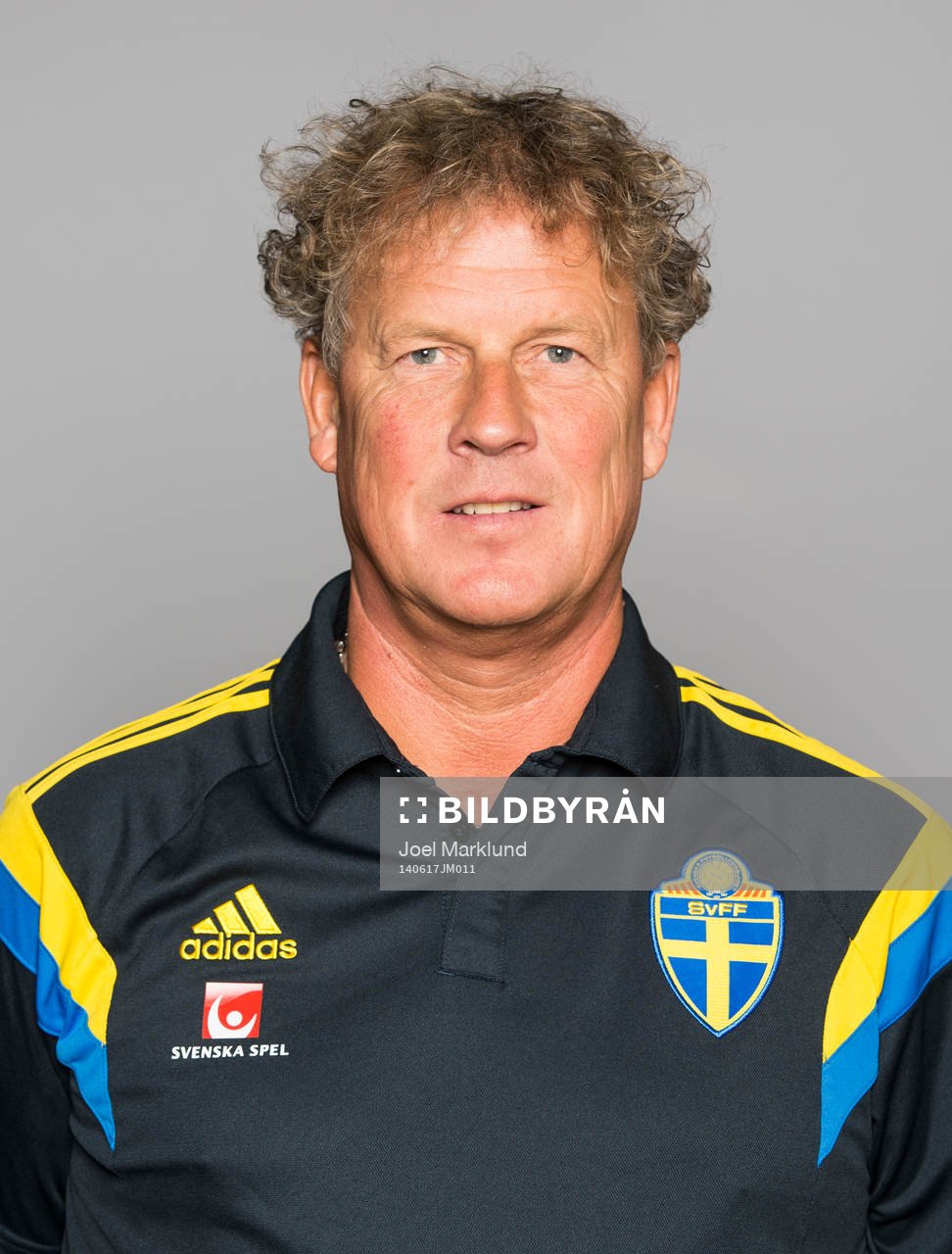Sveriges damfotbollandslags målvaktstränare Mikael Olsson