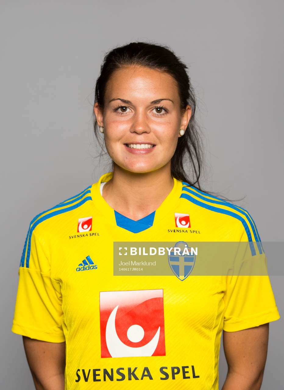 Sveriges damfotbollandslags Emilia Appelqvist