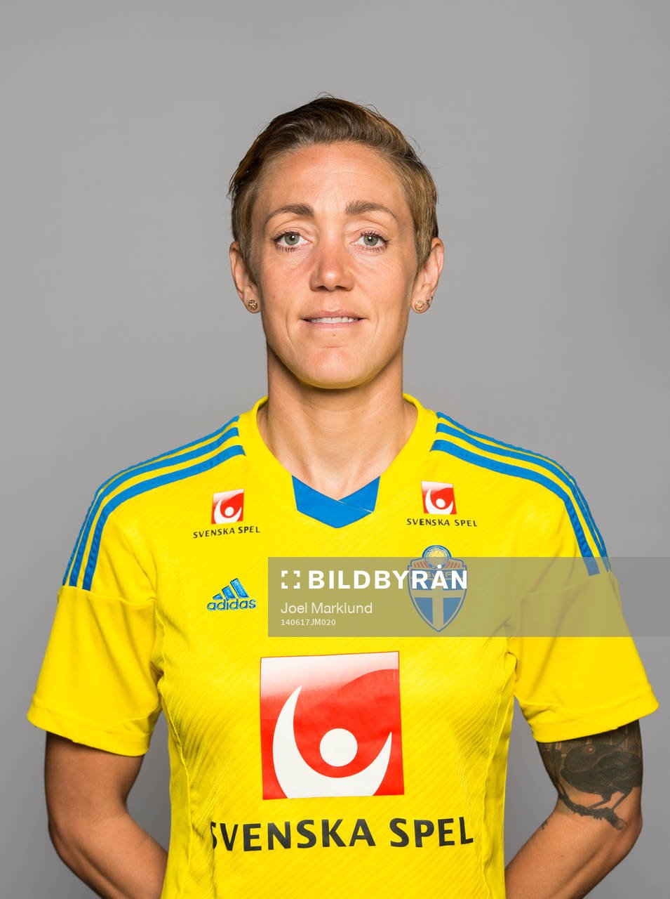 Sveriges damfotbollandslags Therese Sjögran