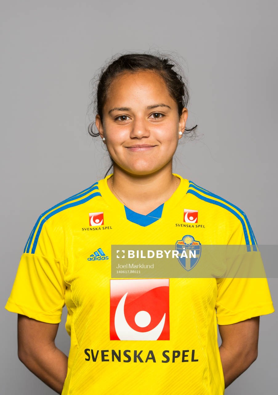 Sveriges damfotbollandslags Malin Diaz