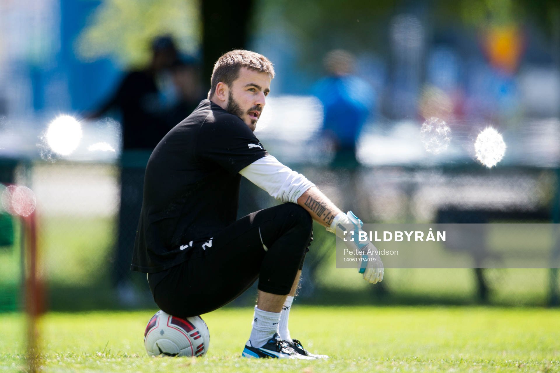 Malmö FFs målvakt Zlatan Azinovic