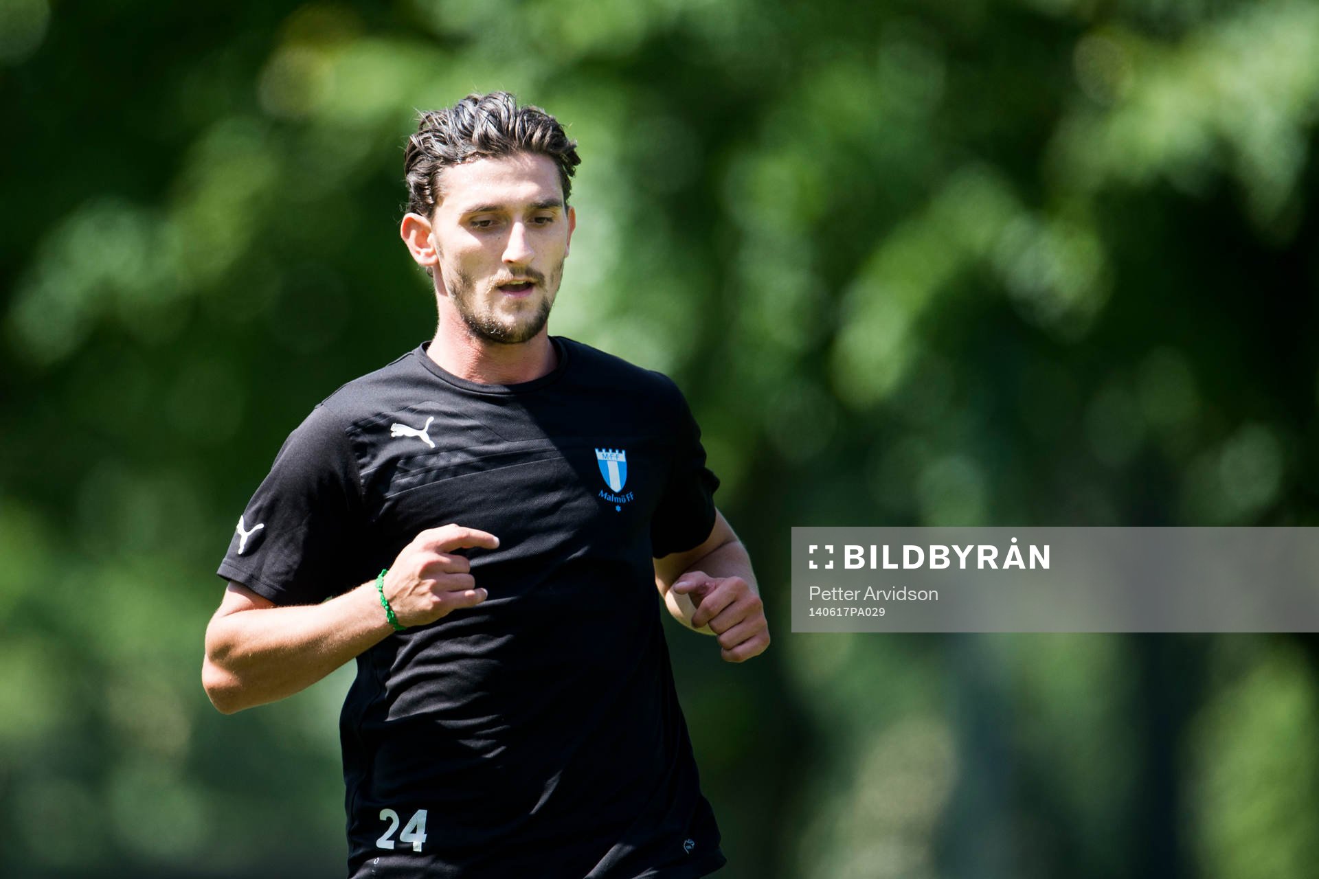 Före detta Malmö FF spelaren Agon Mehmeti deltar