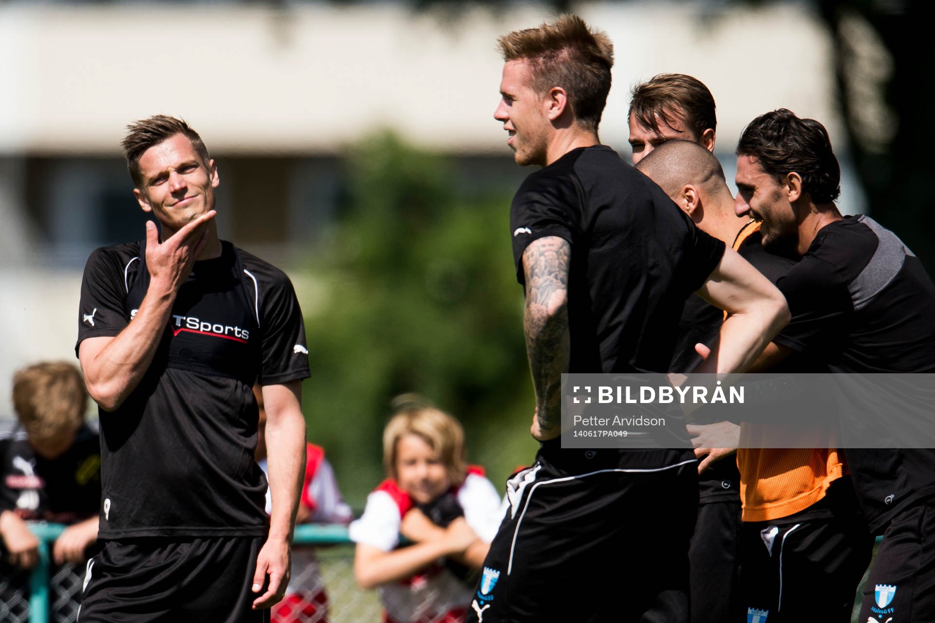 Malmö FFs Markus Rosenberg (tv)