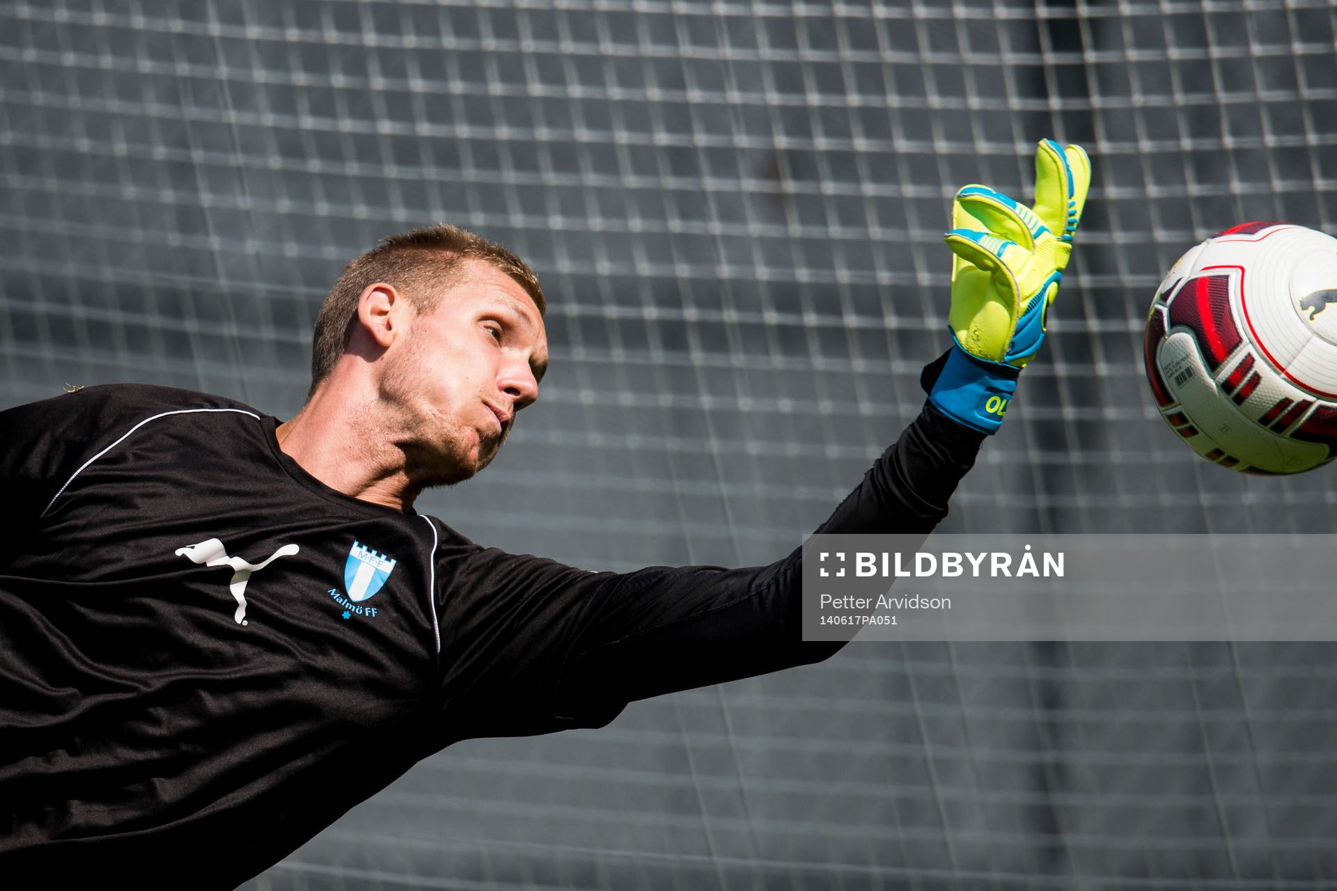 Malmö FFs målvakt Robin Olsen