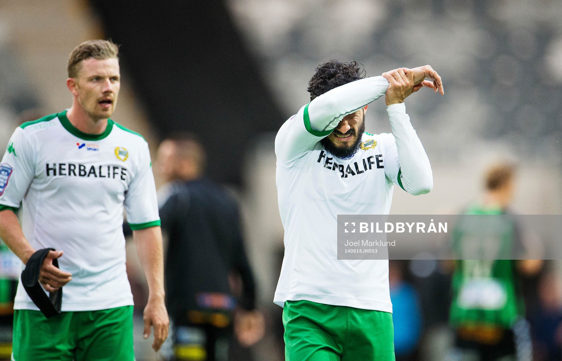 Hammarbys Pablo Pinones-Arce deppar