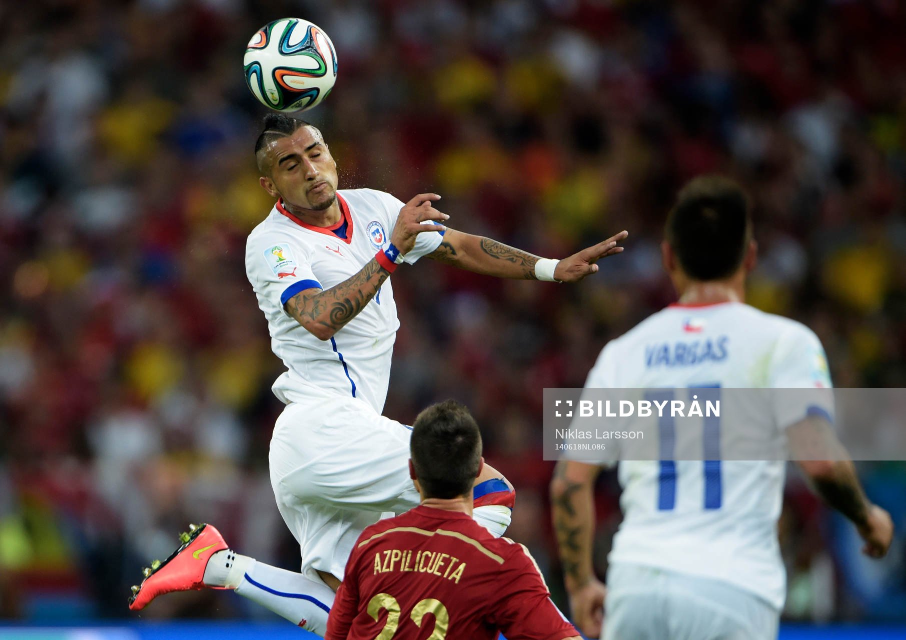 Chiles Arturo Vidal