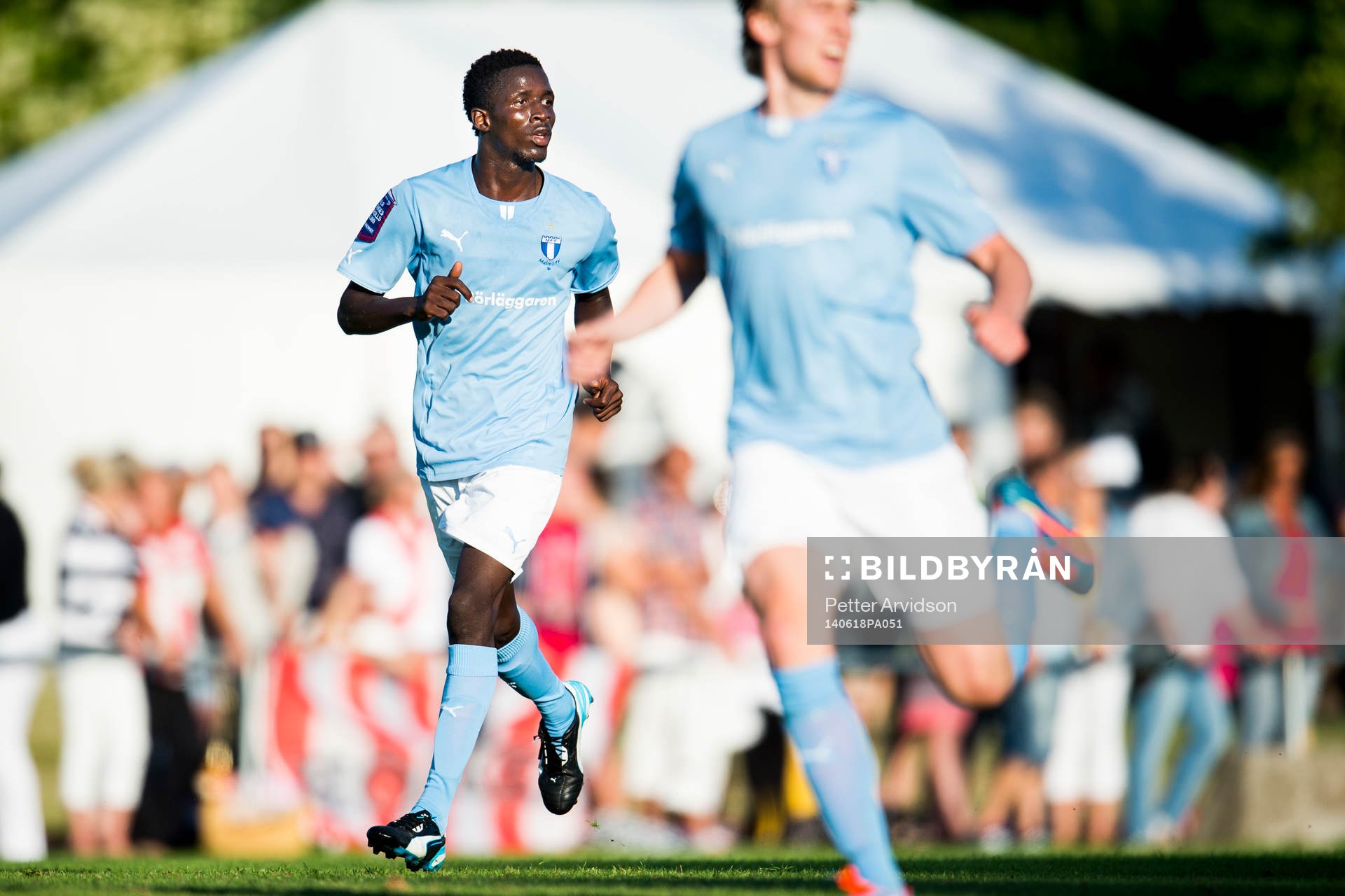 Malmö FFs provspelare Seydina Keita