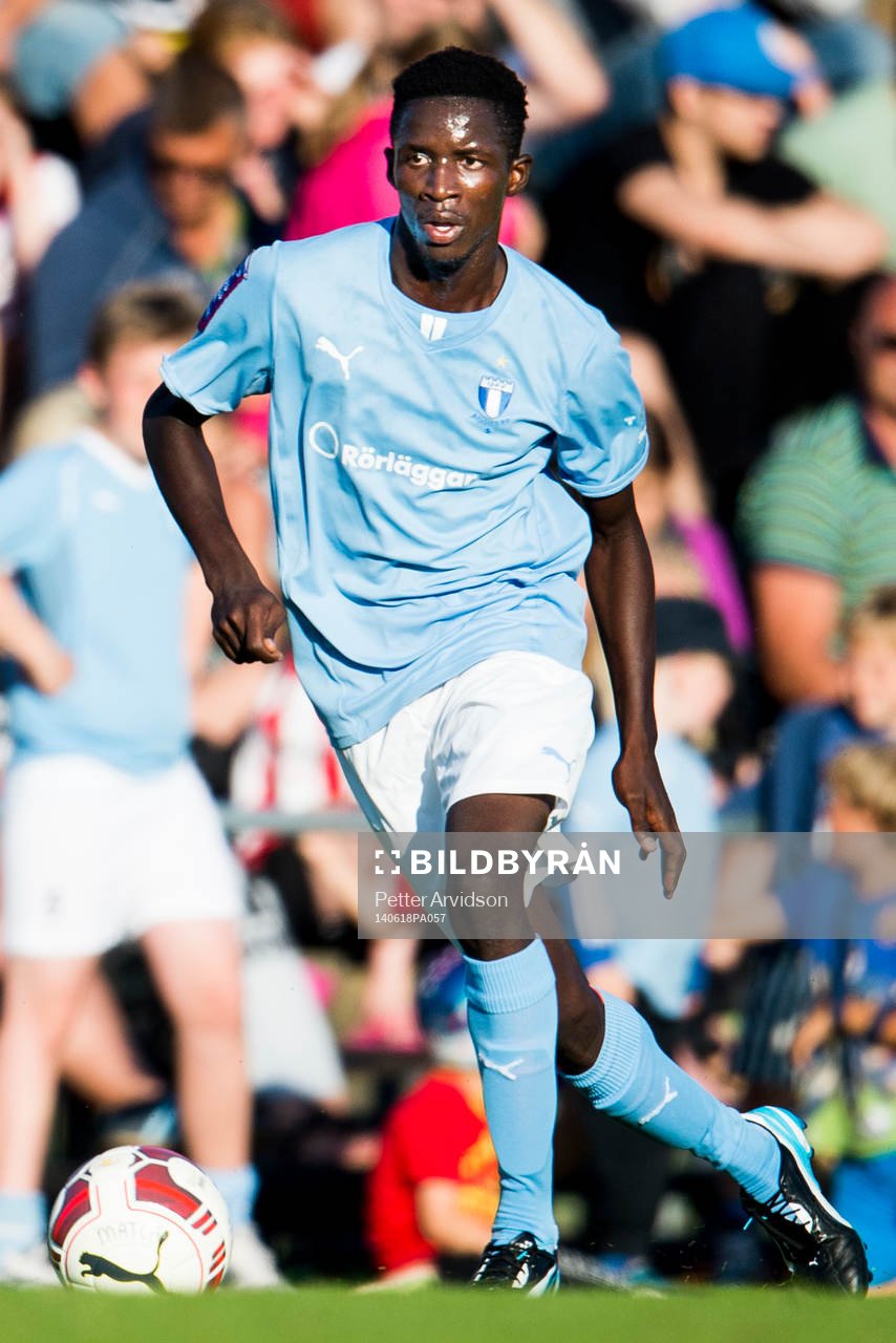 Malmö FFs provspelare Seydina Keita