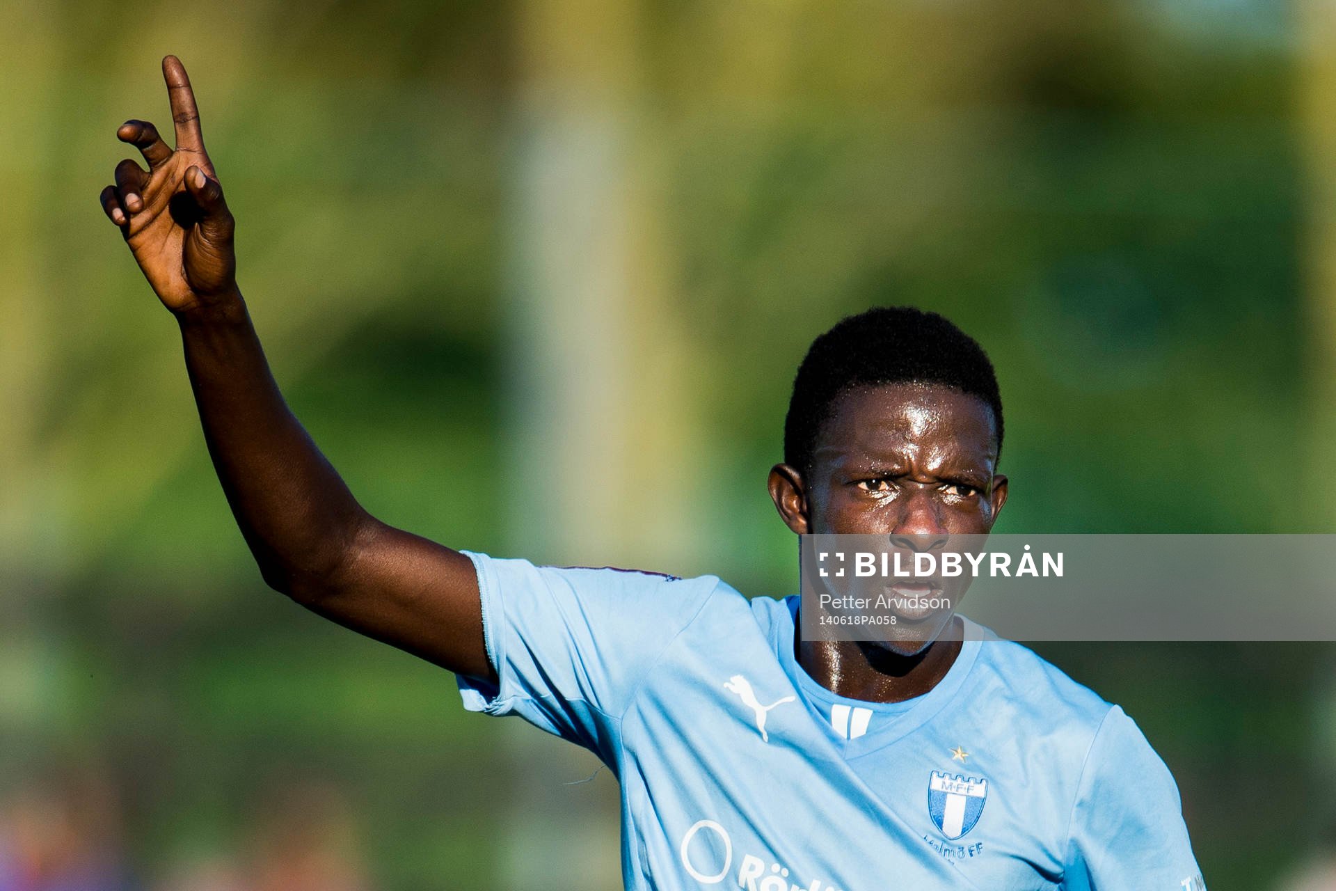 Malmö FFs provspelare Seydina Keita
