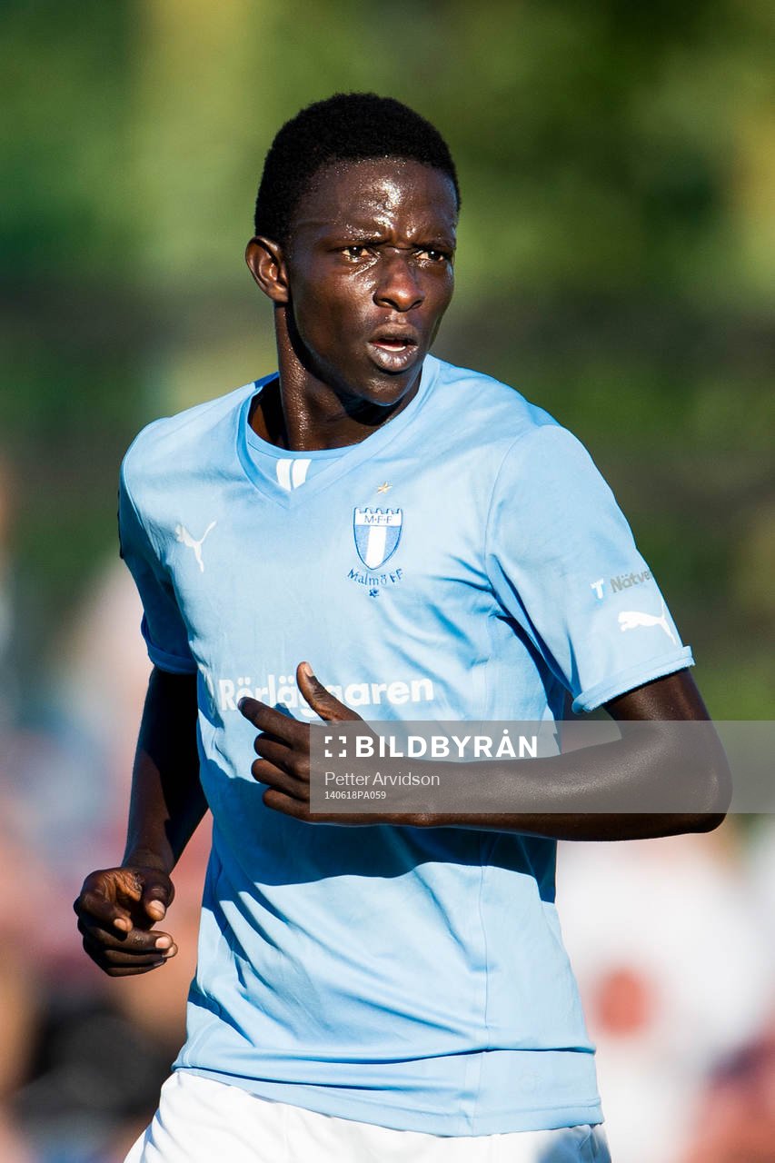 Malmö FFs provspelare Seydina Keita