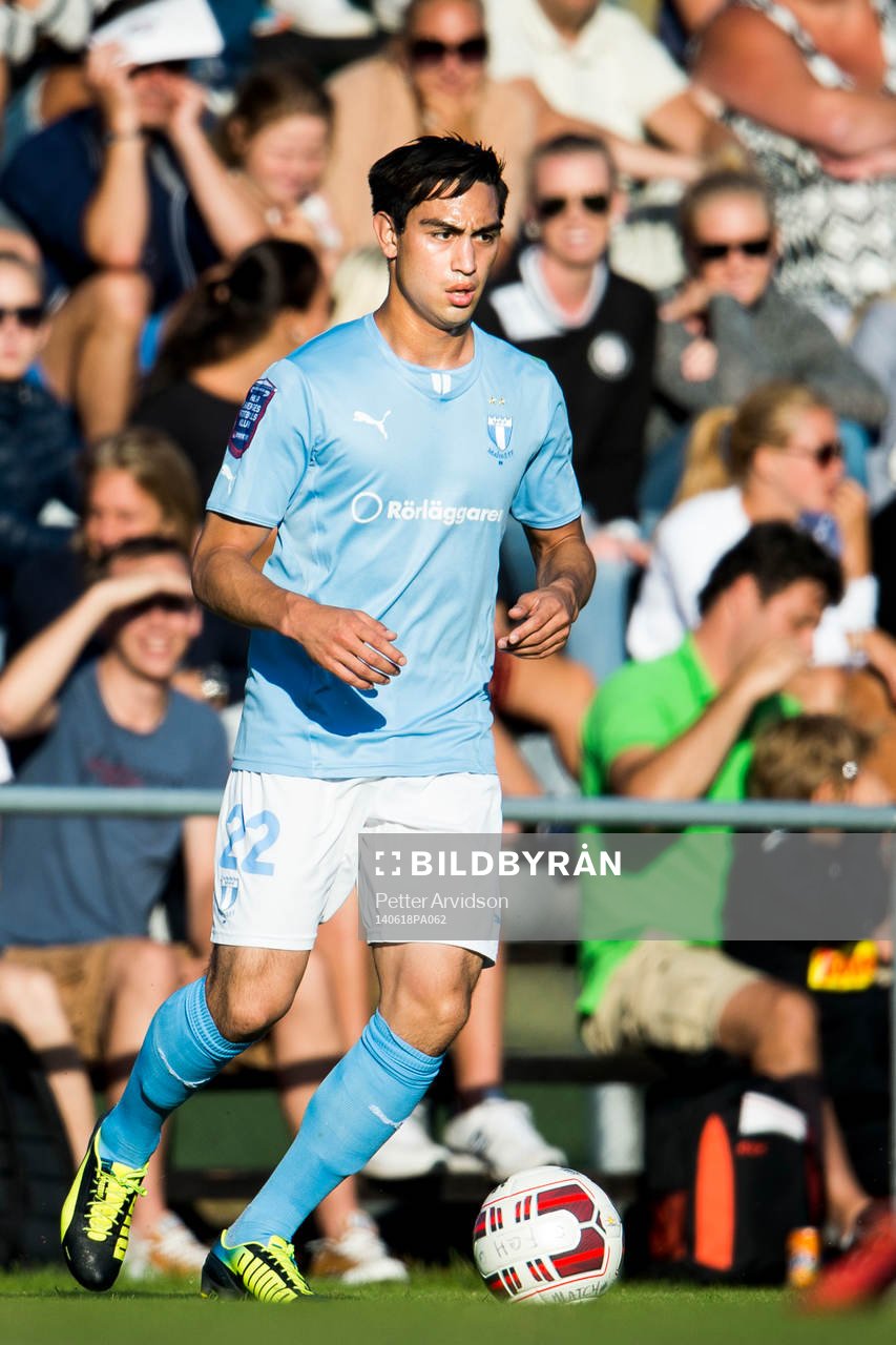 Malmö FFs Amin Nazari