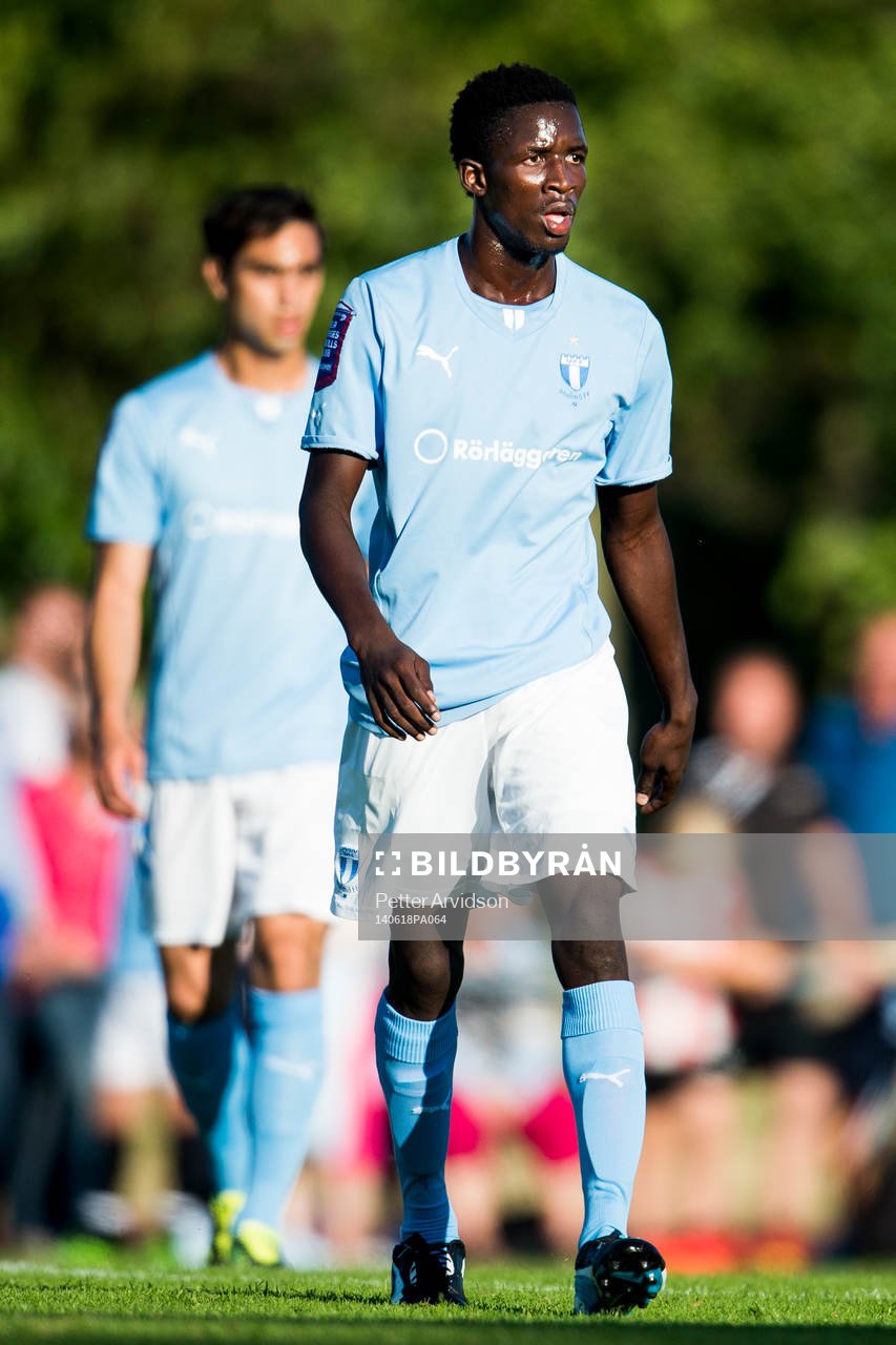 Malmö FFs provspelare Seydina Keita