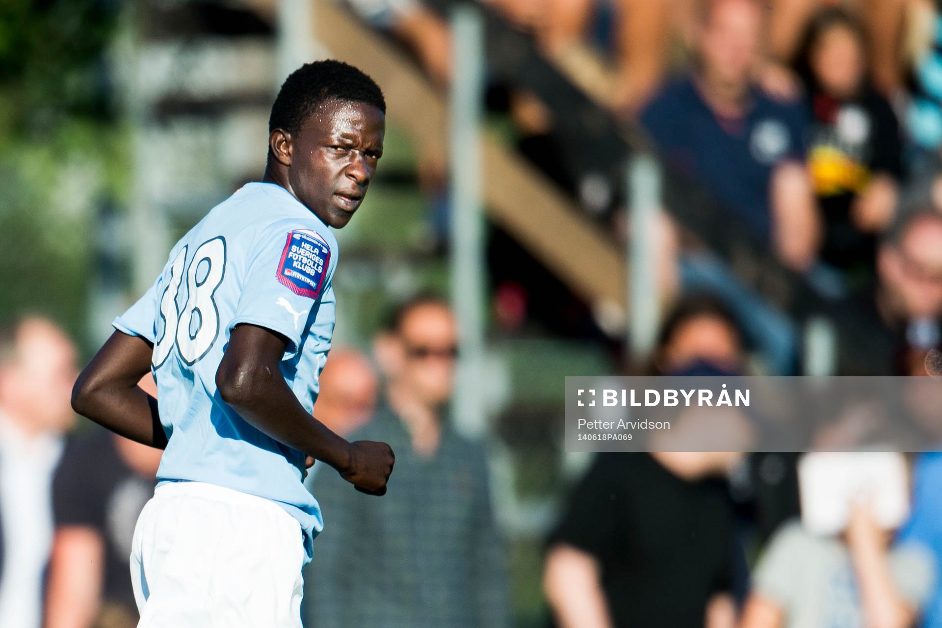 Malmö FFs provspelare Osseynou Ndiaye