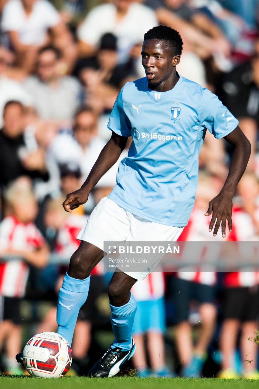 Malmö FFs provspelare Seydina Keita