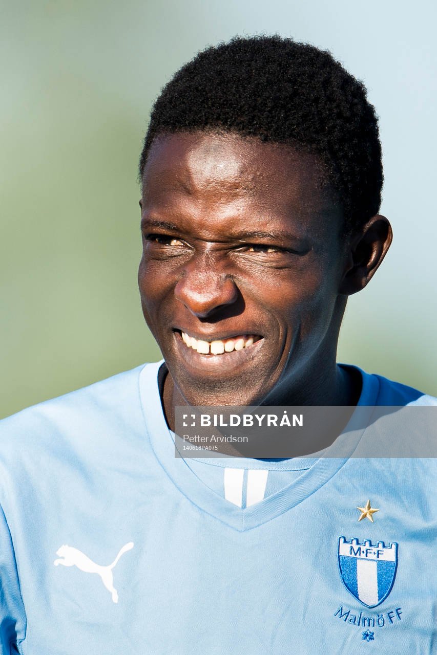 Malmö FFs provspelare Osseynou Ndiaye
