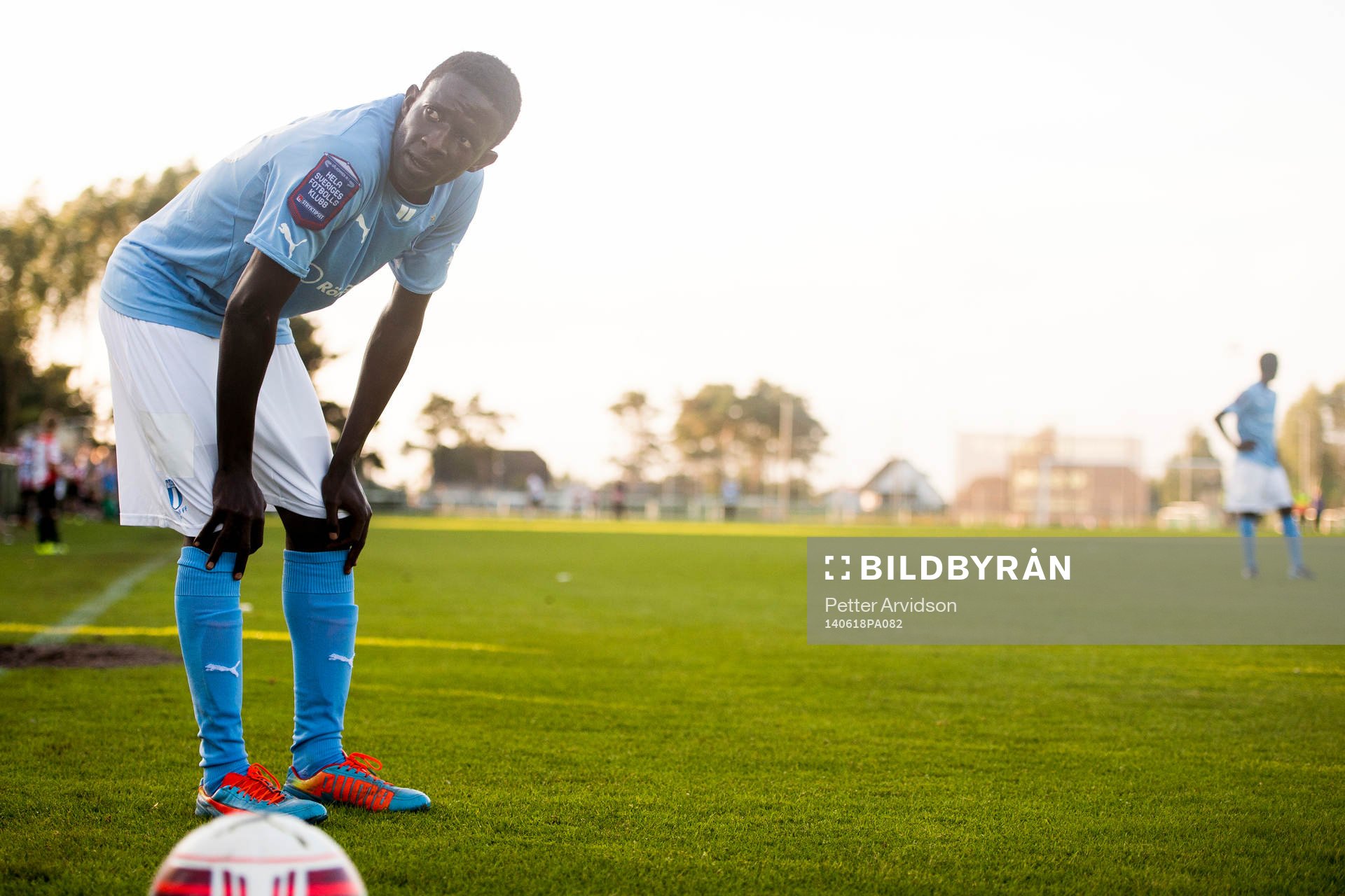 Malmö FFs provspelare Osseynou Ndiaye