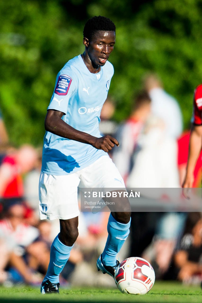 Malmö FFs provspelare Seydina Keita