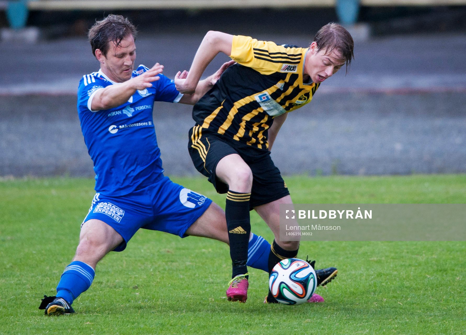 IFK Hässleholms Axel Harletun i matchen i division 3